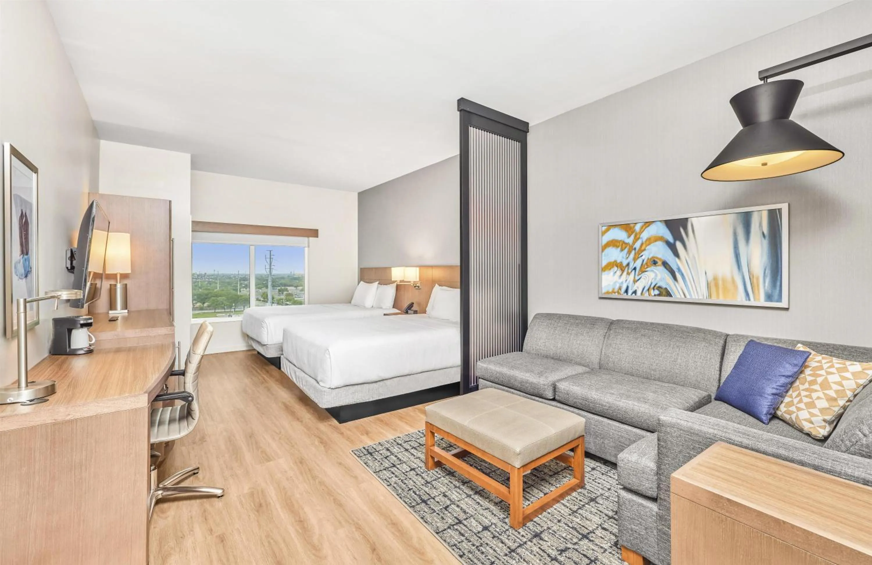 Bedroom, Bed in Hyatt Place Houston Medical Center