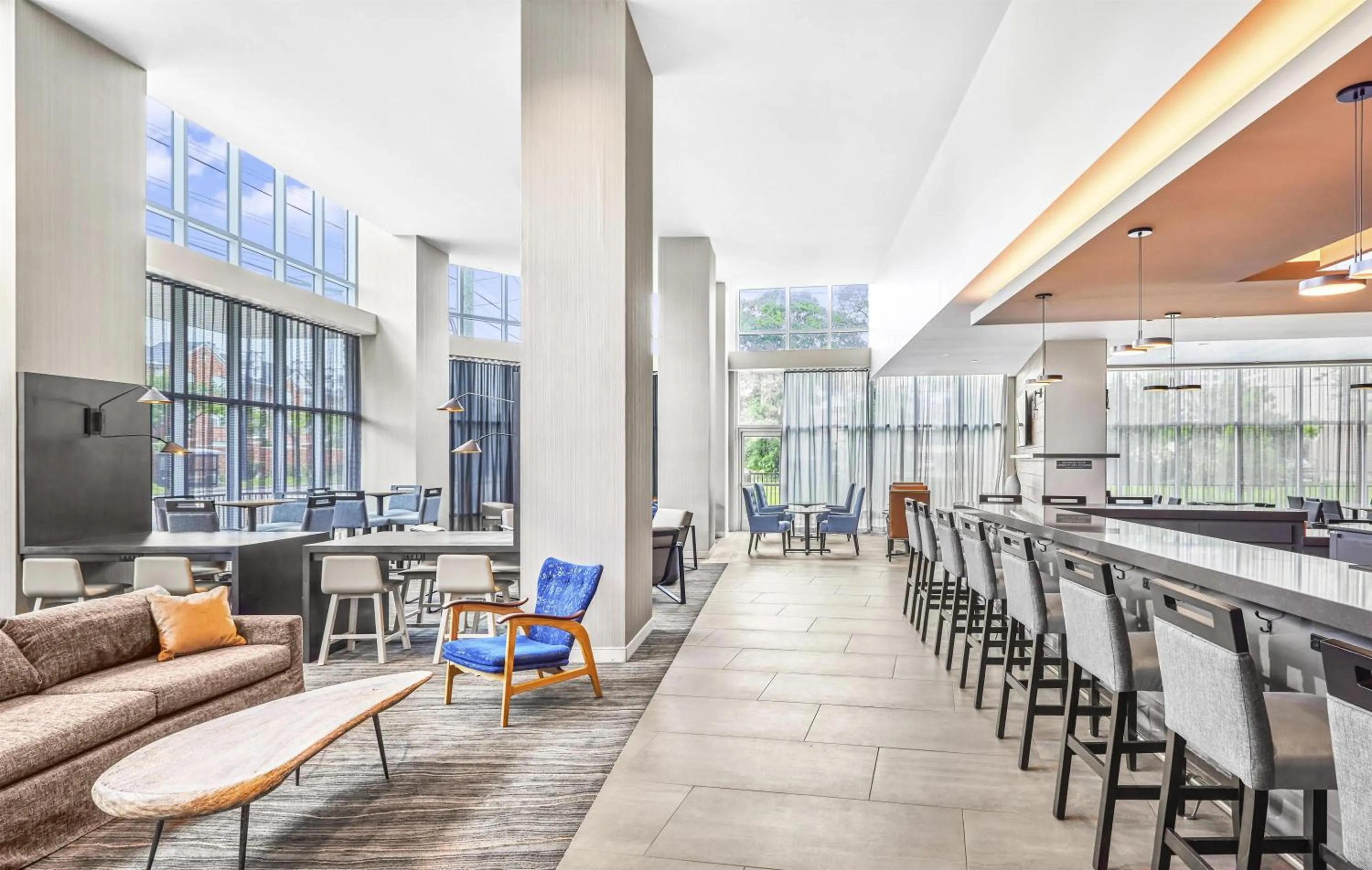 Lobby or reception in Hyatt Place Houston Medical Center