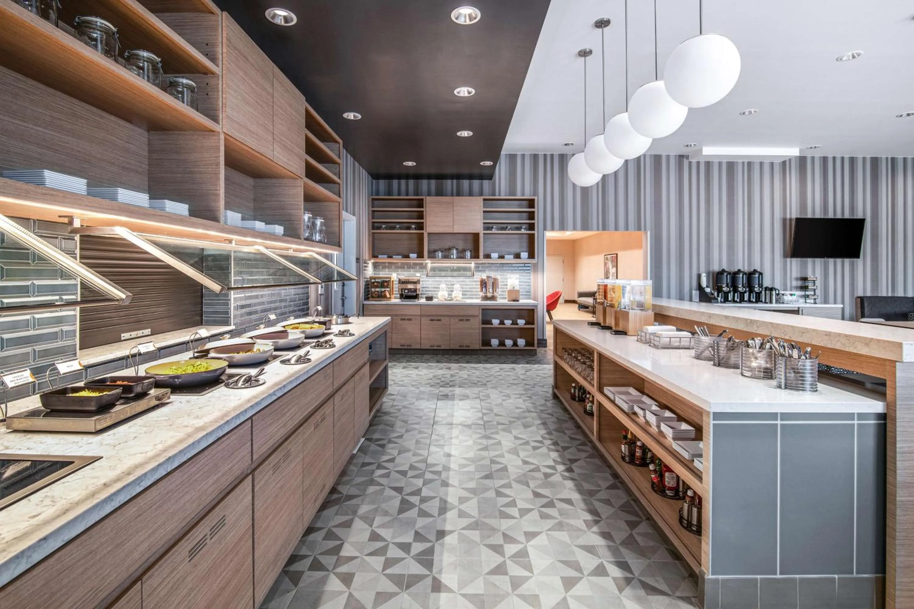 Breakfast in Hyatt Place Newark-Silicon Valley