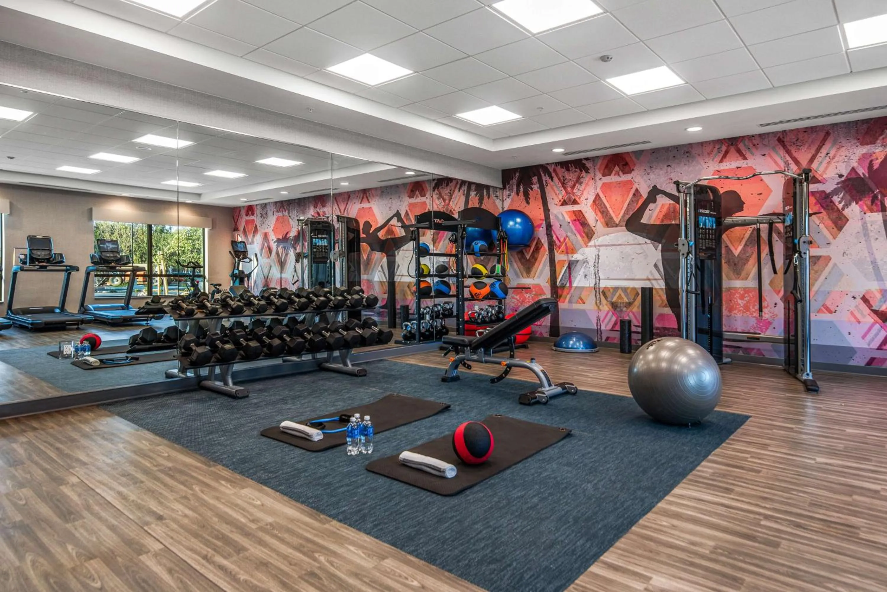 Fitness centre/facilities in Hyatt Place Newark-Silicon Valley