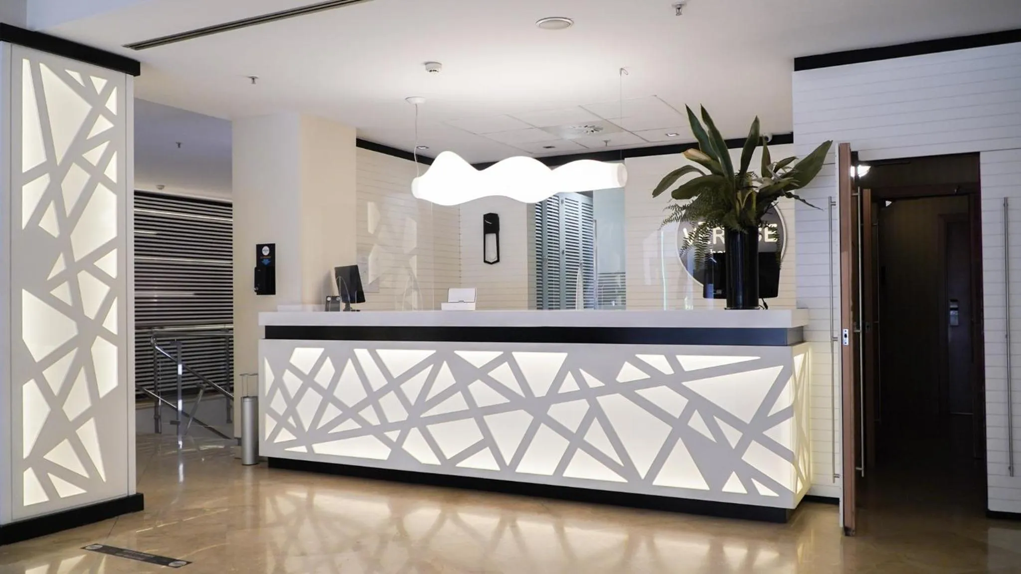 Lobby or reception in Vértice Sevilla