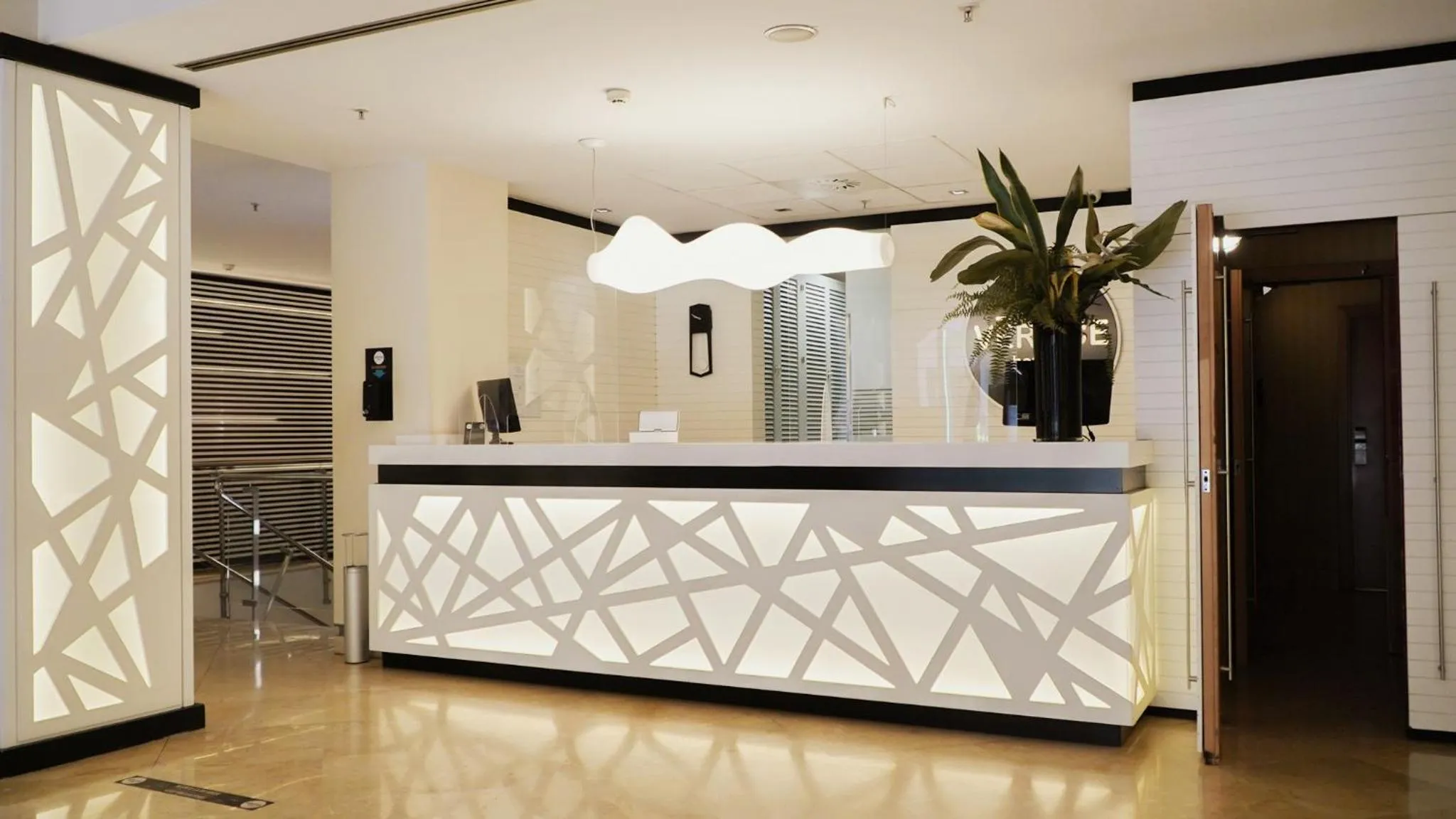 Lobby or reception in Vértice Sevilla