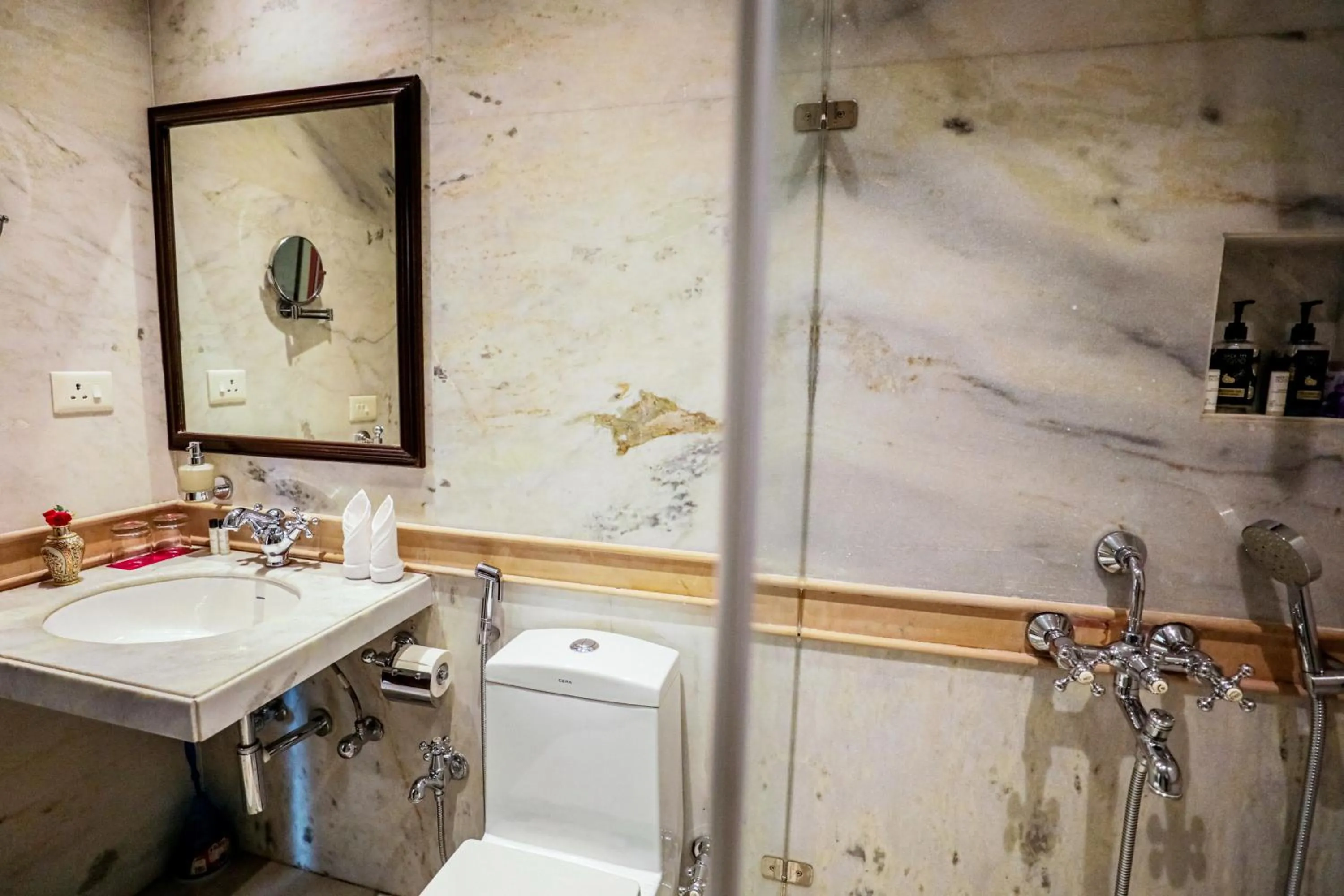 Bathroom in Saptapuri by Royal Orchid Hotels Limited Varanasi