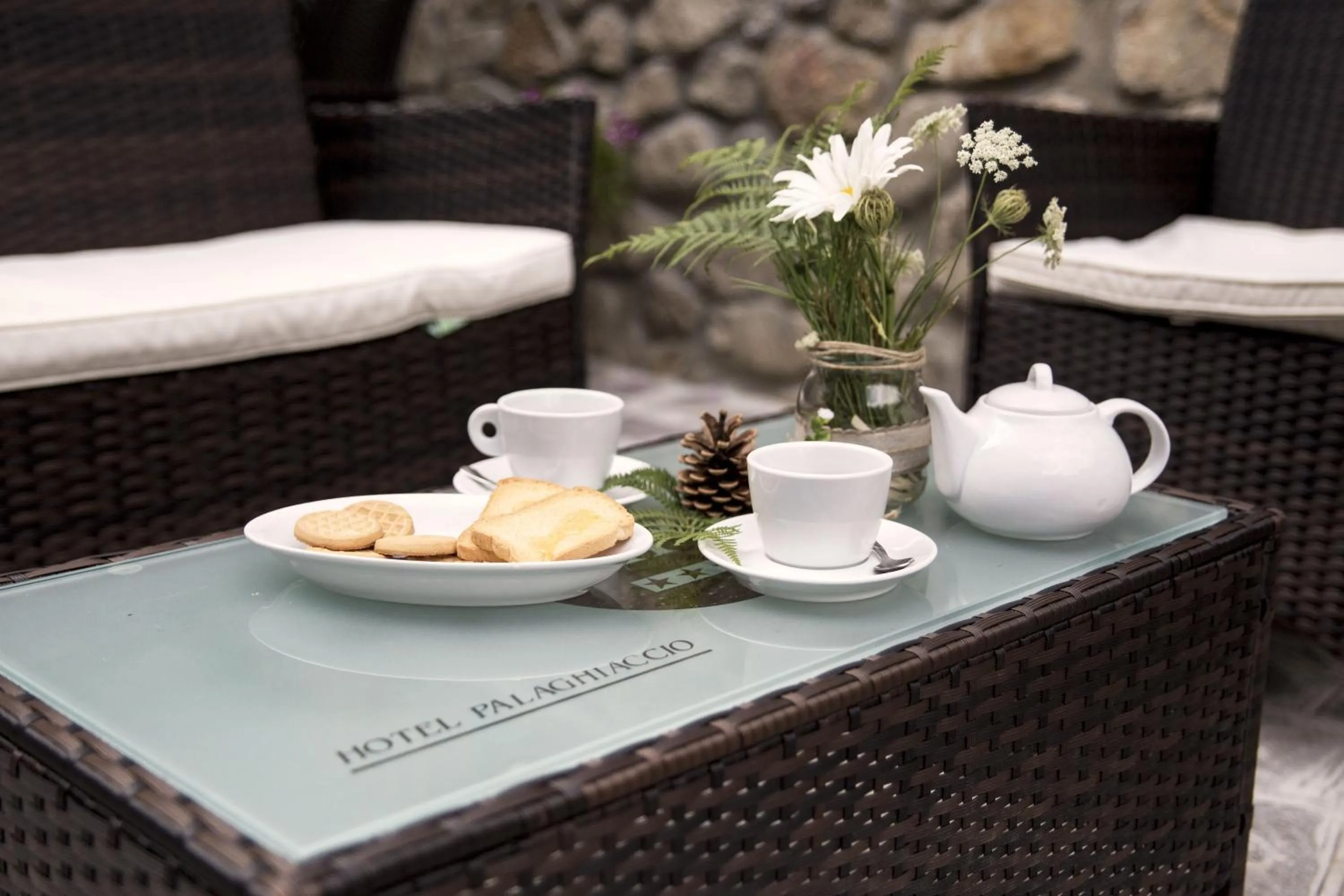 Garden in Hotel Palaghiaccio