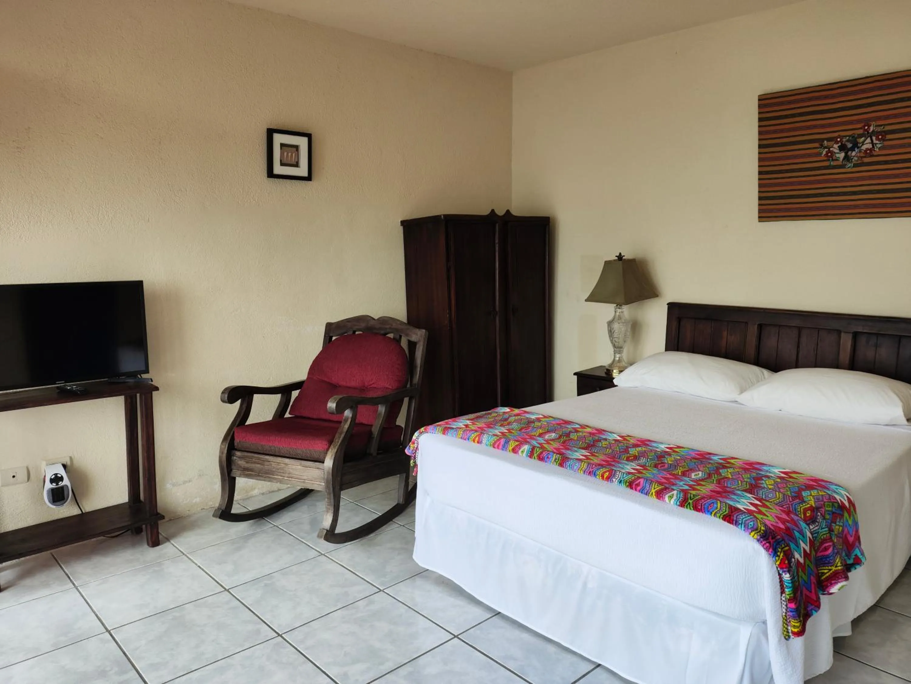 Bed in Hotel Restaurante La Villa de los Dioses