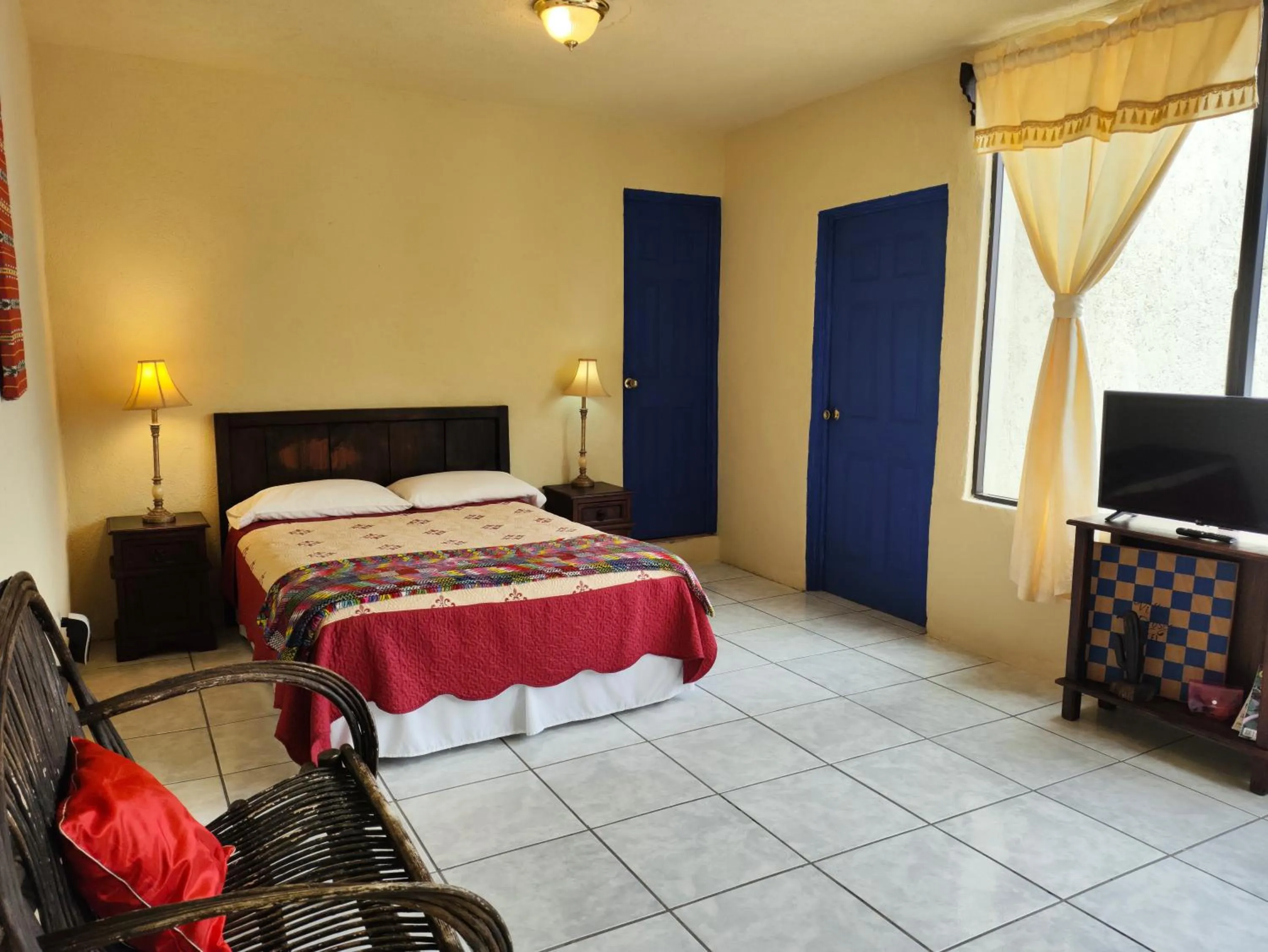 Bed in Hotel Restaurante La Villa de los Dioses