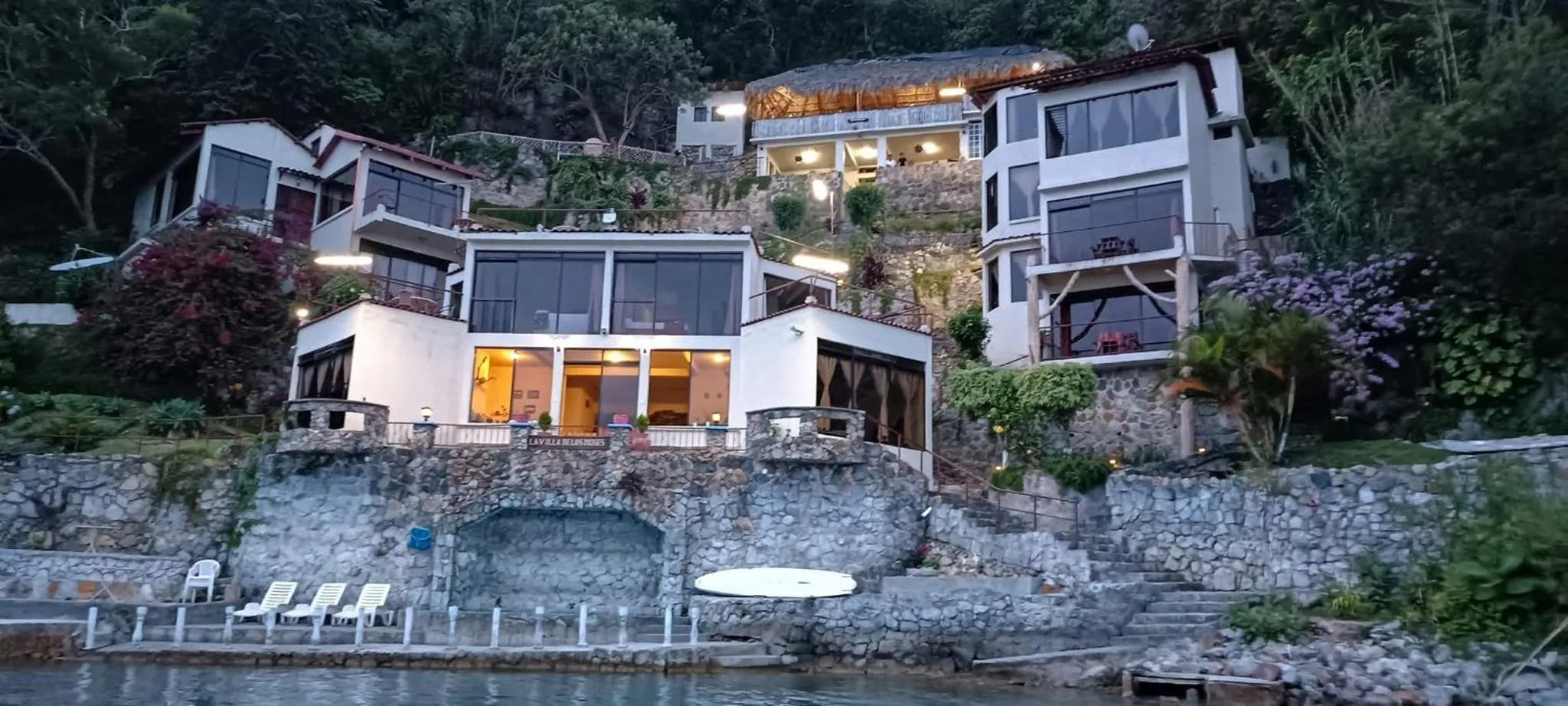 Lake view in Hotel Restaurante La Villa de los Dioses