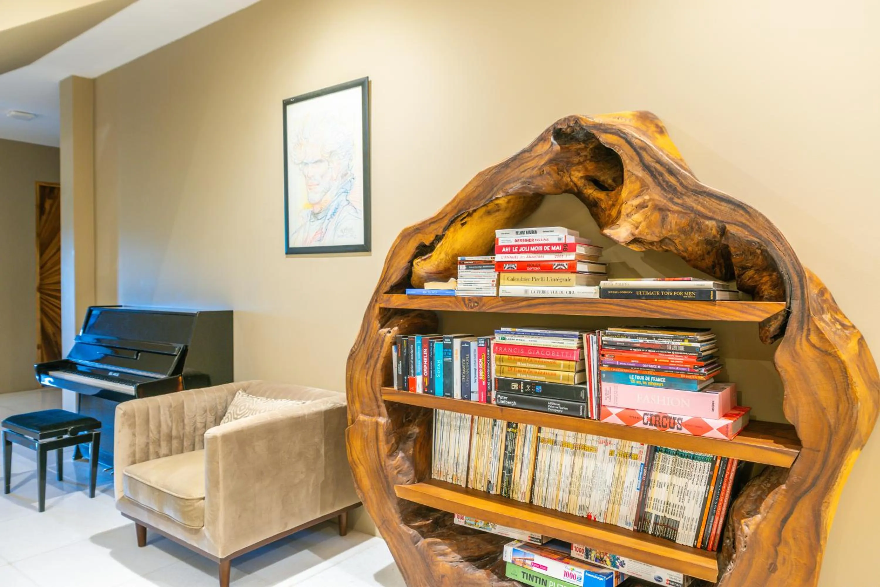 Library in Ida B Domain Resort