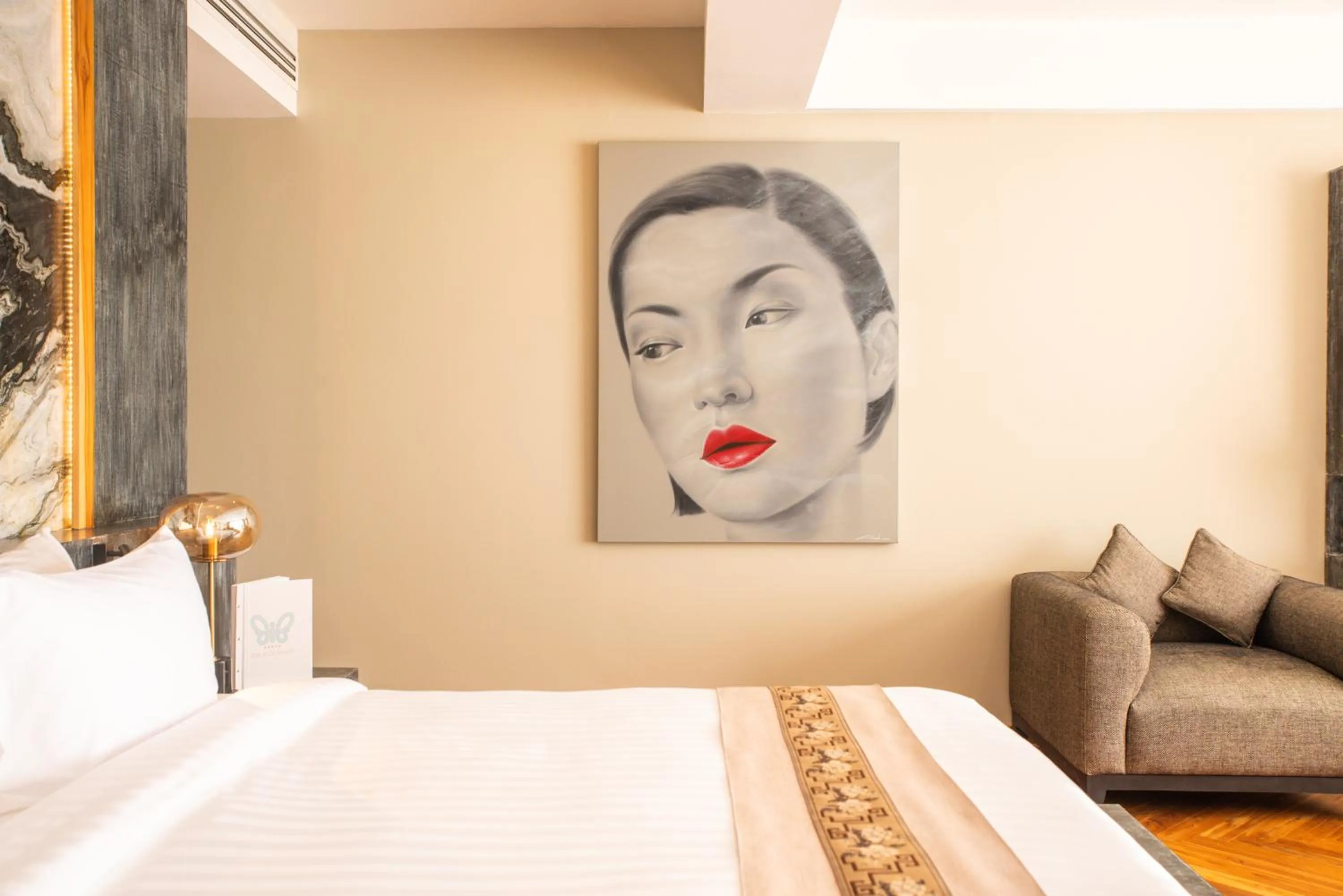 Bed in Ida B Domain Resort