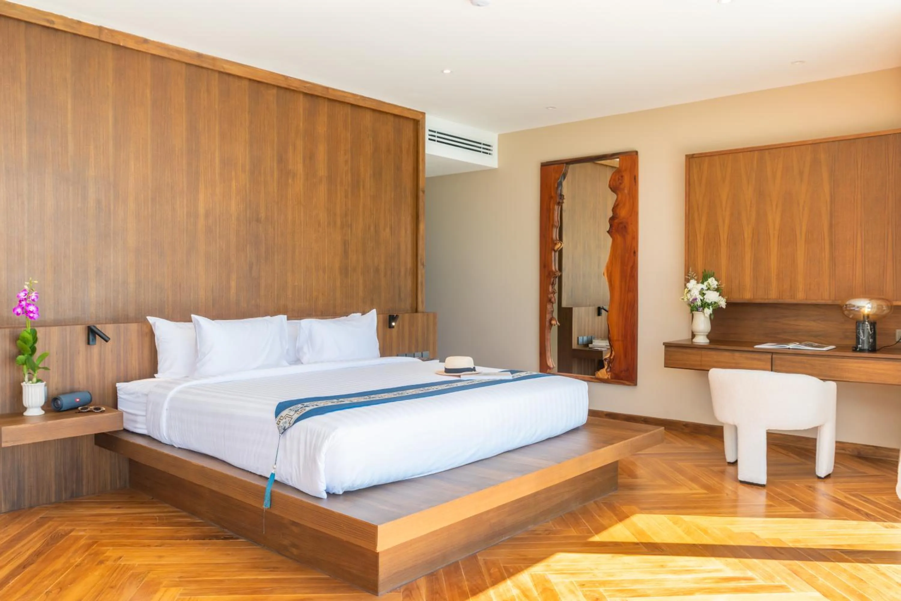 Bed in Ida B Domain Resort