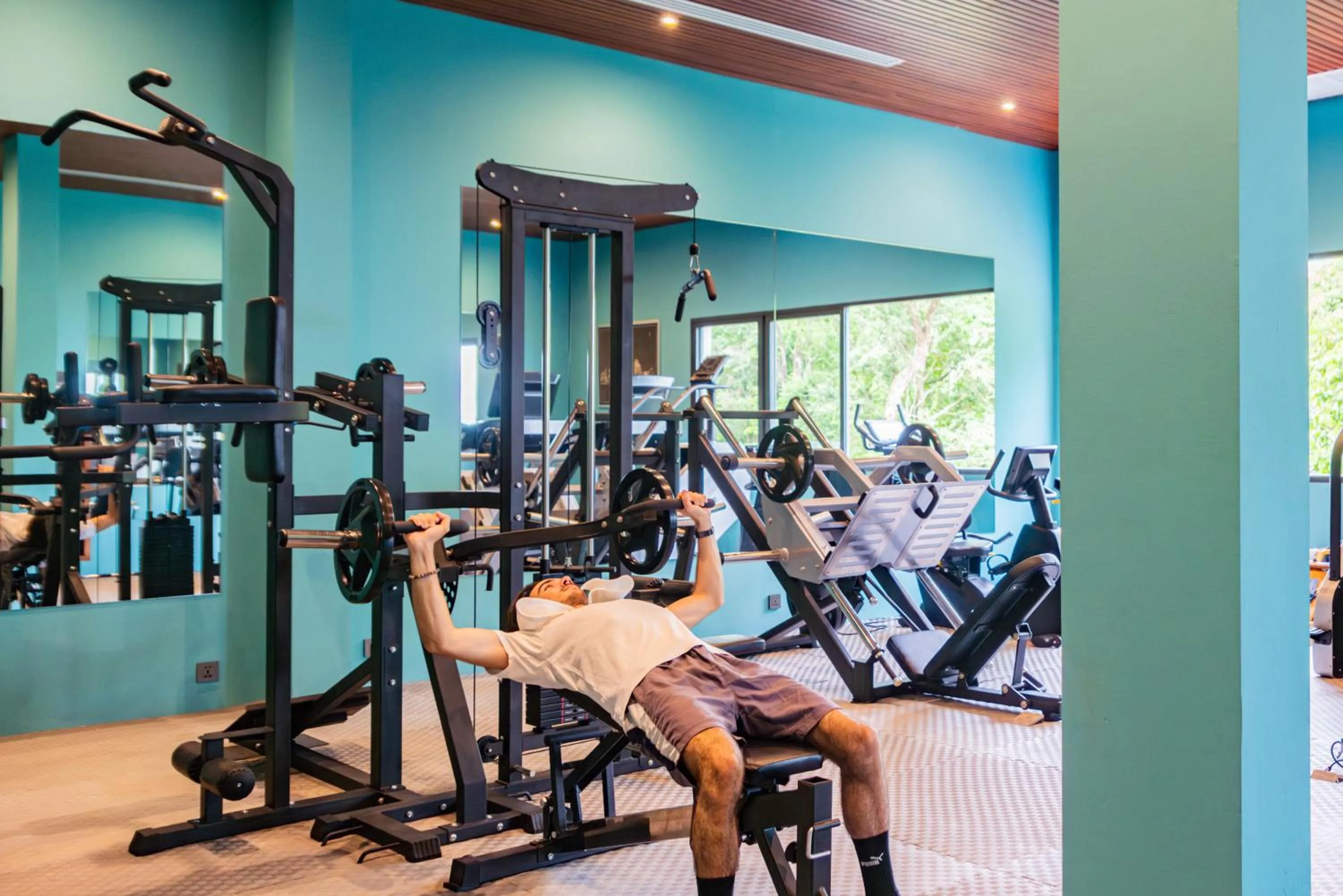 Fitness centre/facilities in Ida B Domain Resort
