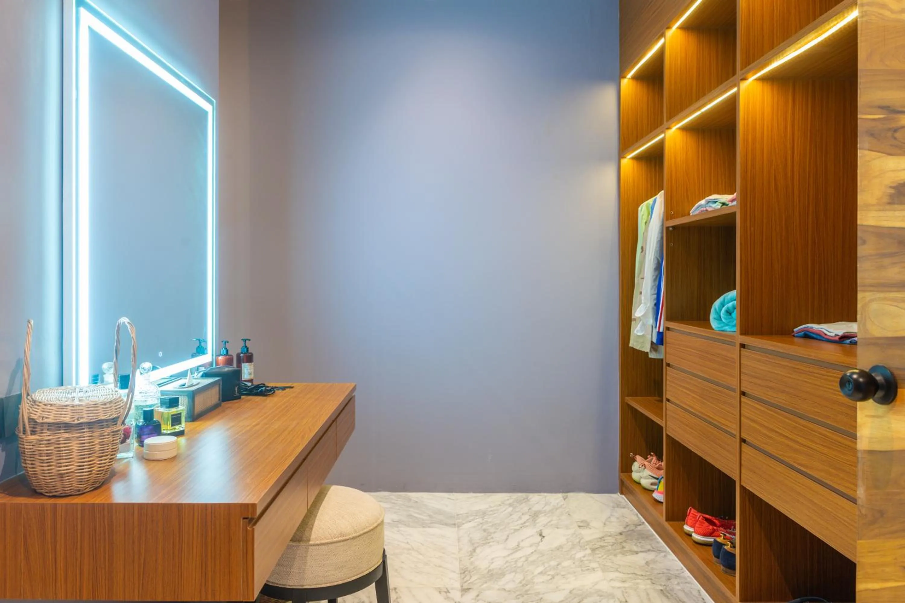 wardrobe in Ida B Domain Resort