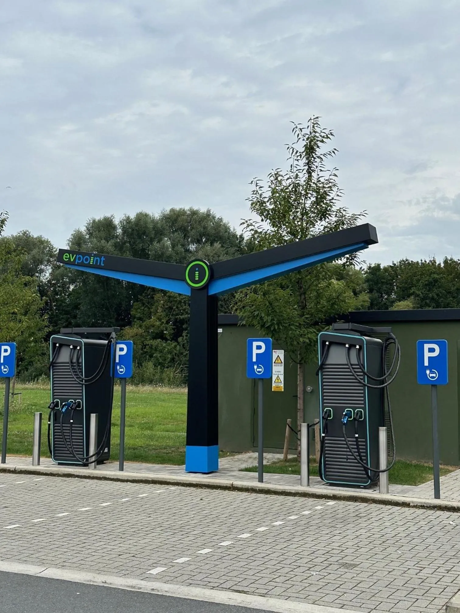 Parking in ibis Brussels Groot Bijgaarden