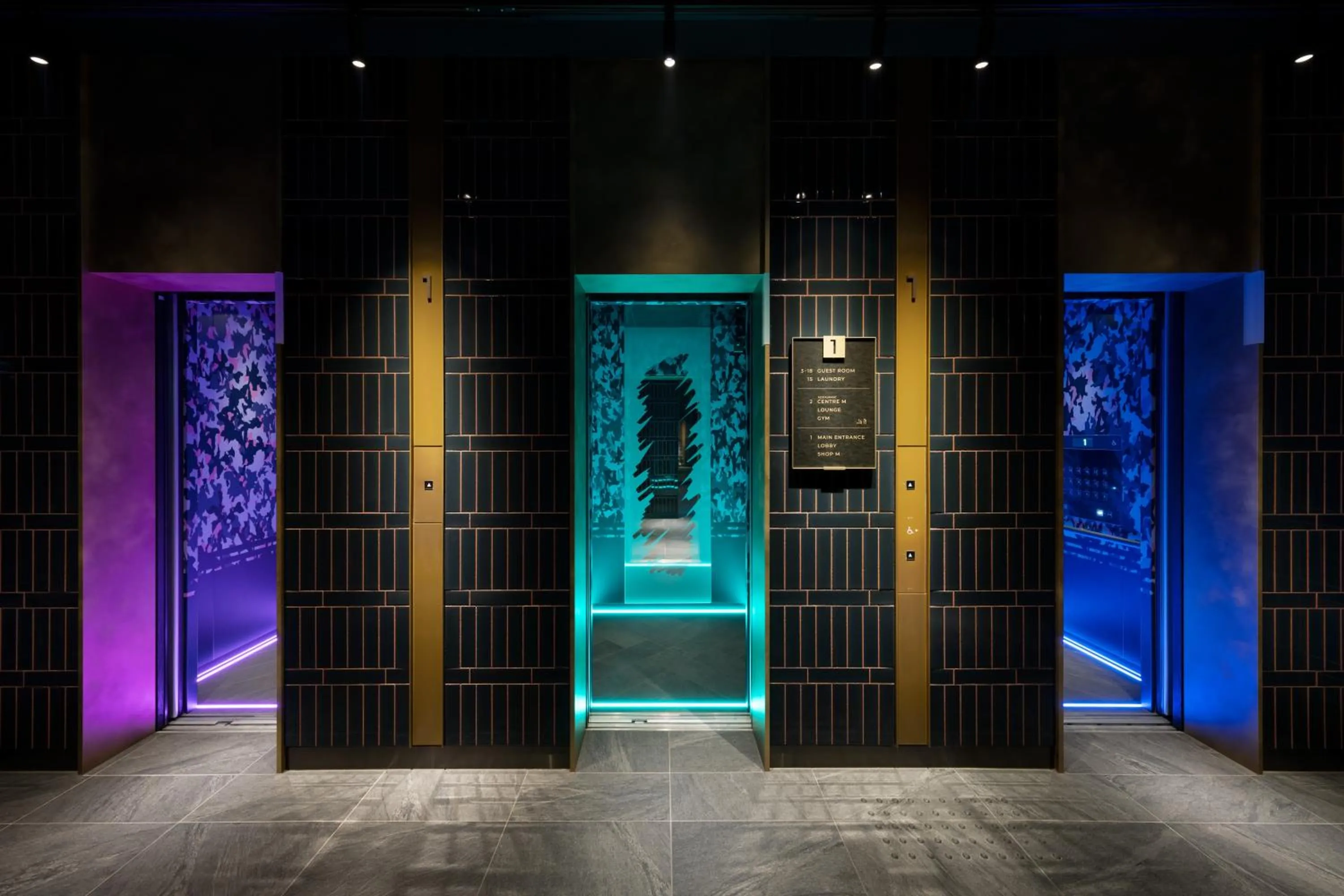 elevator in Mercure Tokyu Stay Osaka Namba