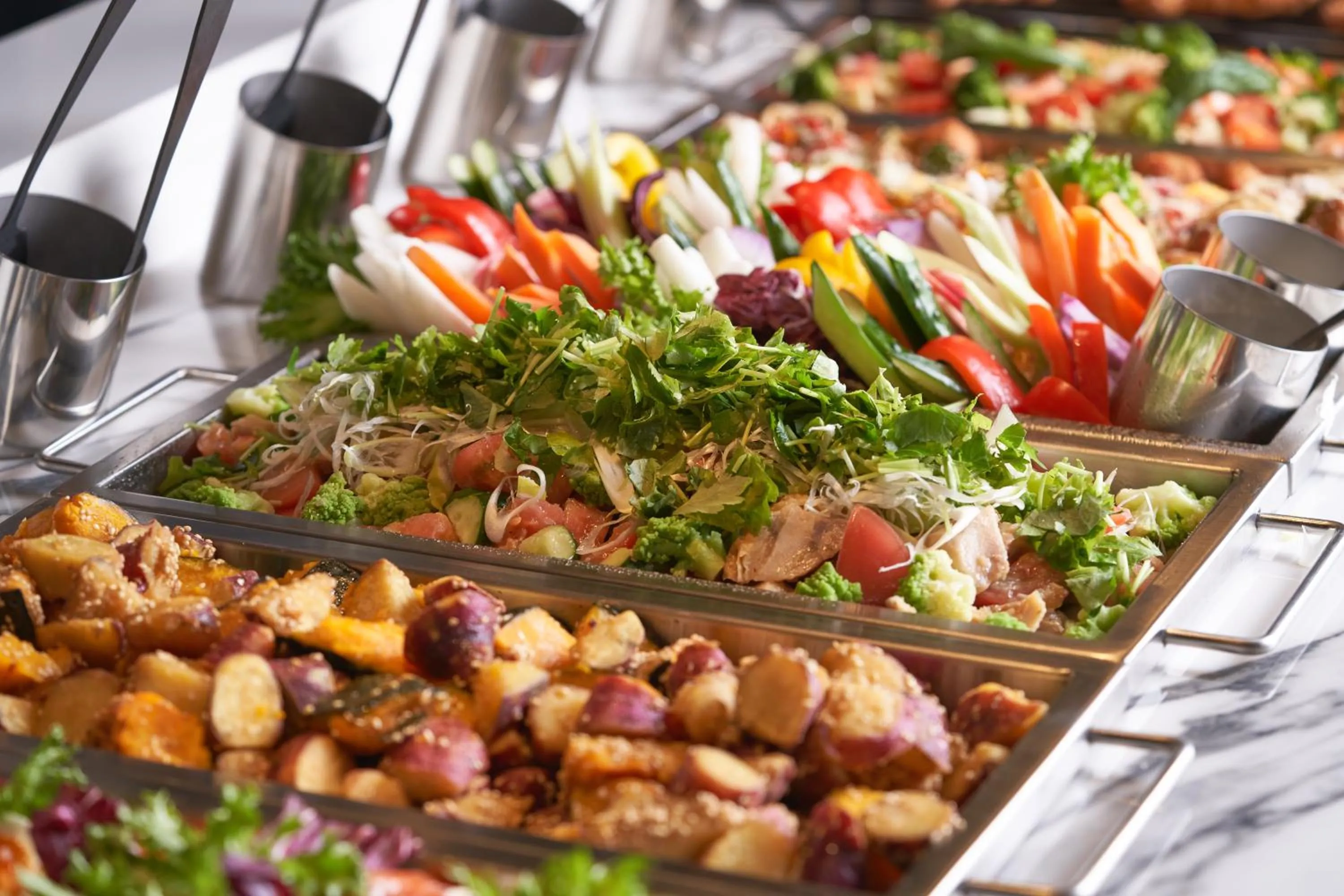 Buffet breakfast in Mercure Tokyu Stay Osaka Namba