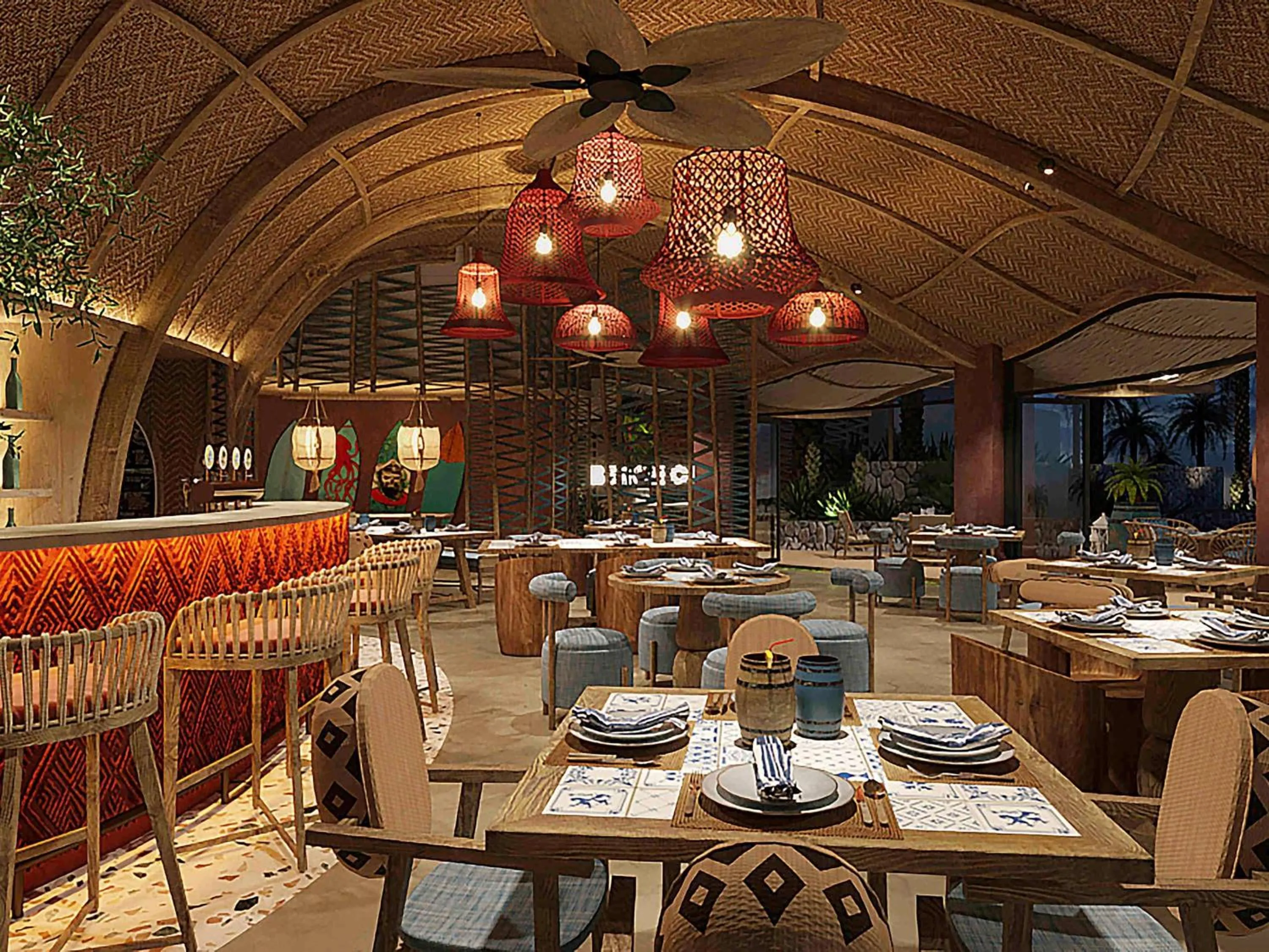 Restaurant/places to eat in Mövenpick Resort Phan Thiet