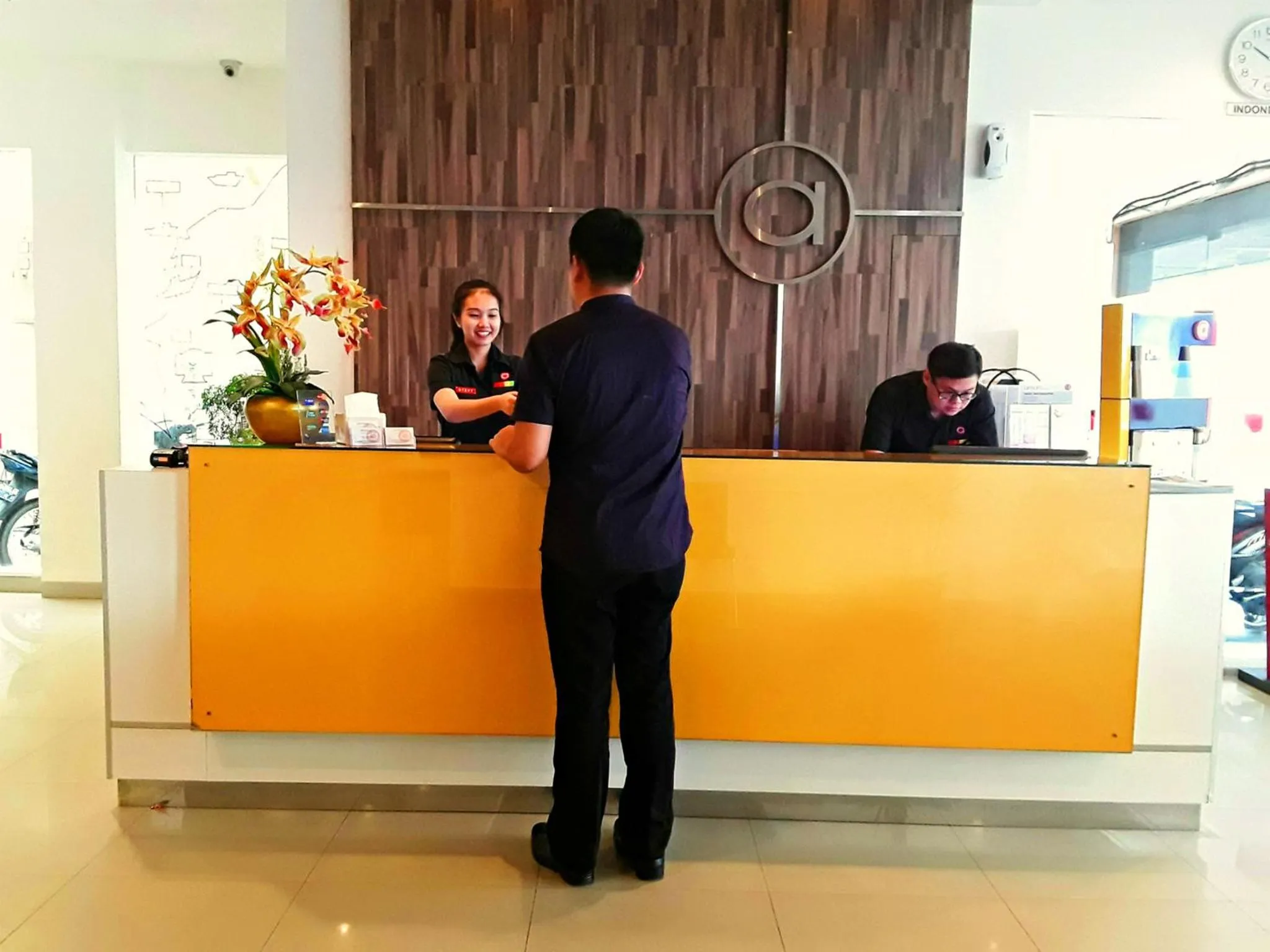 Lobby or reception in Amaris Hotel Nagoya Hill - Batam