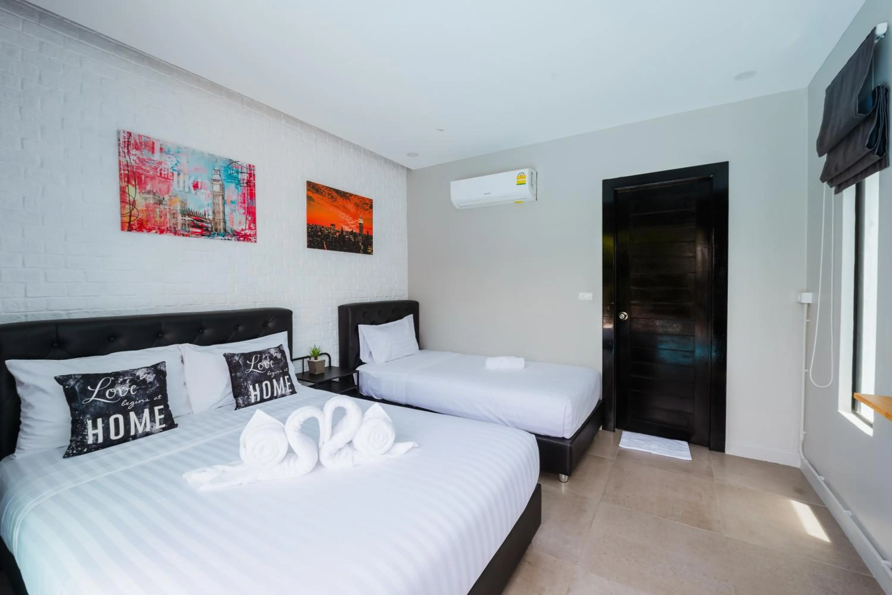 Bedroom in PP Pool Villa Huahin