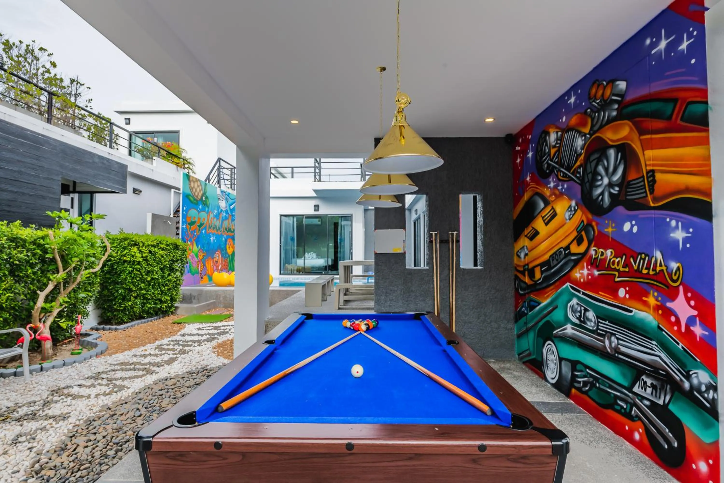 Billiard in PP Pool Villa Huahin