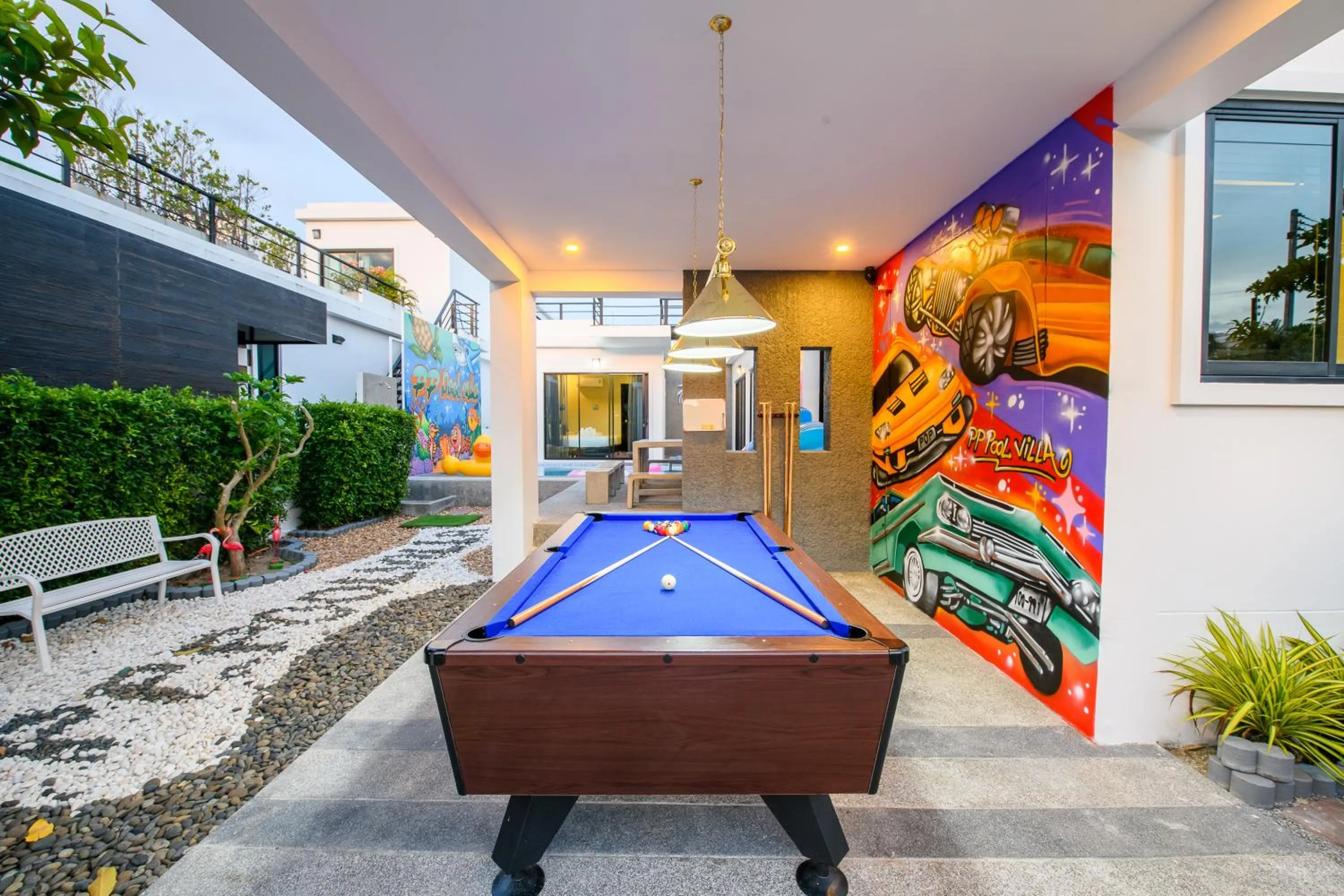 Billiard in PP Pool Villa Huahin