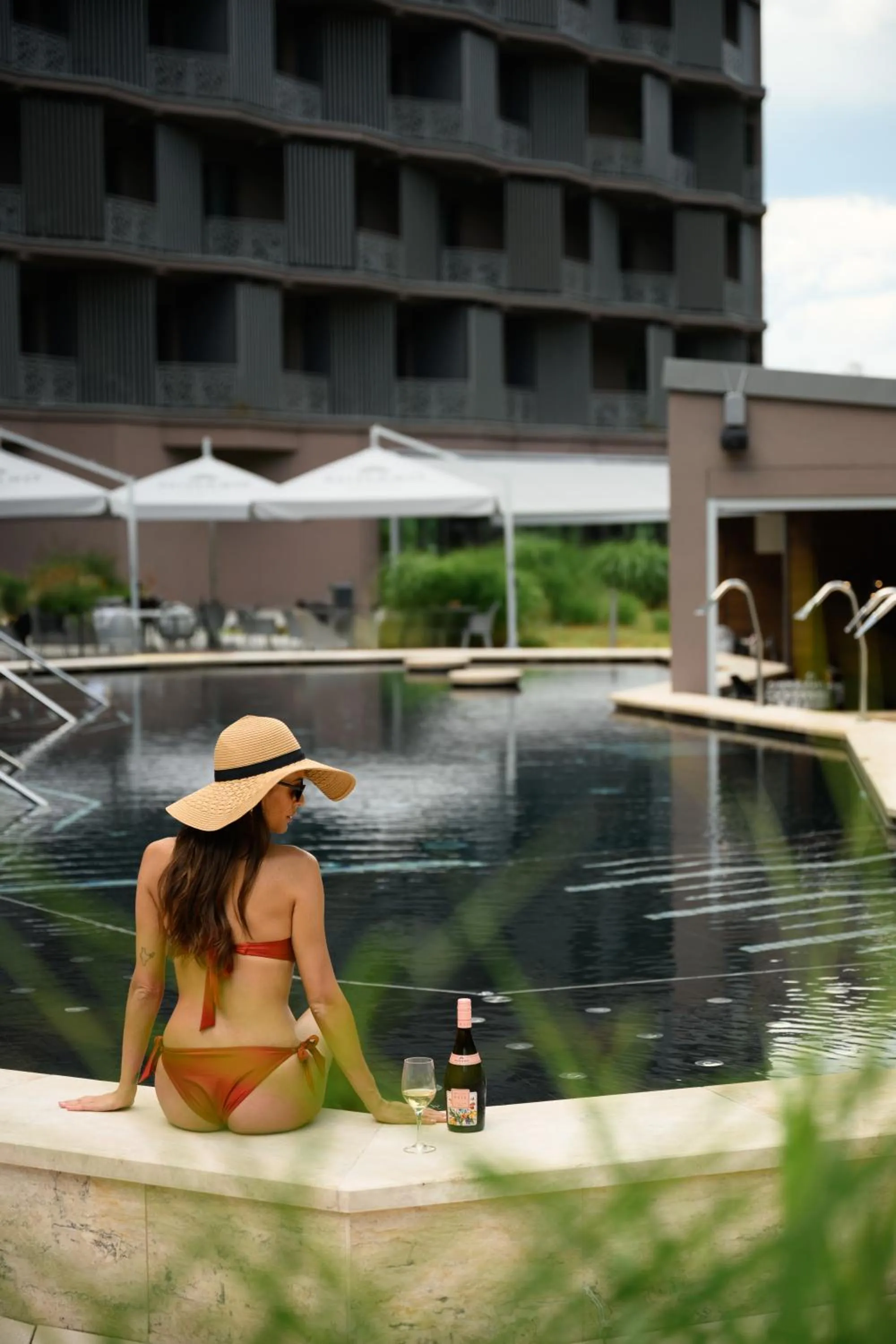 Swimming pool in Minaro Hotel Tokaj - MGallery Collection