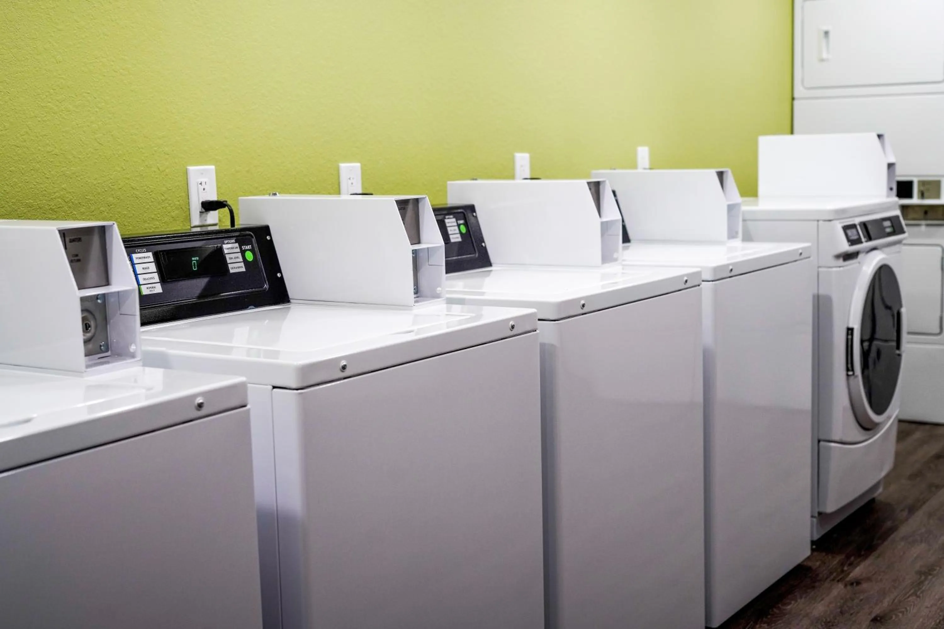 laundry in WoodSpring Suites Hudson Port Richey
