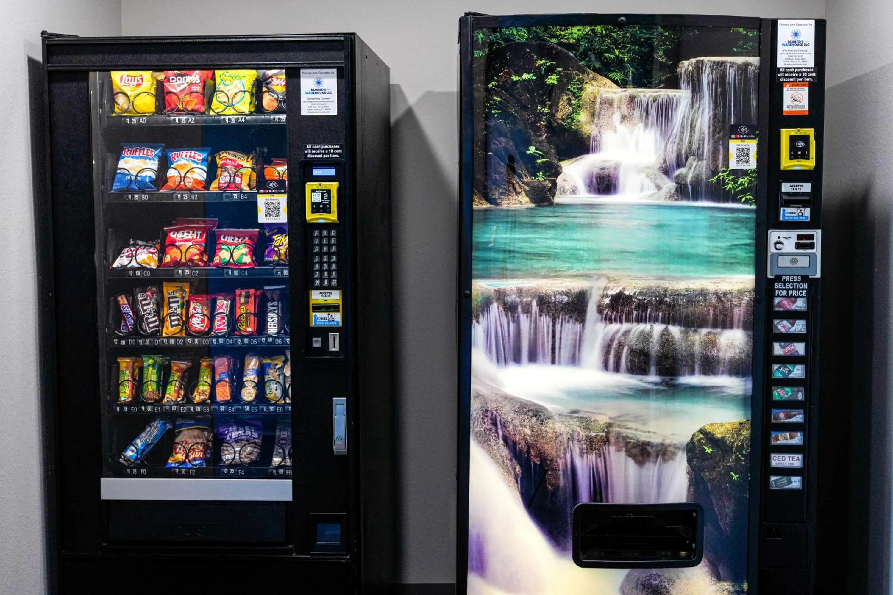 vending machine in WoodSpring Suites Hudson Port Richey