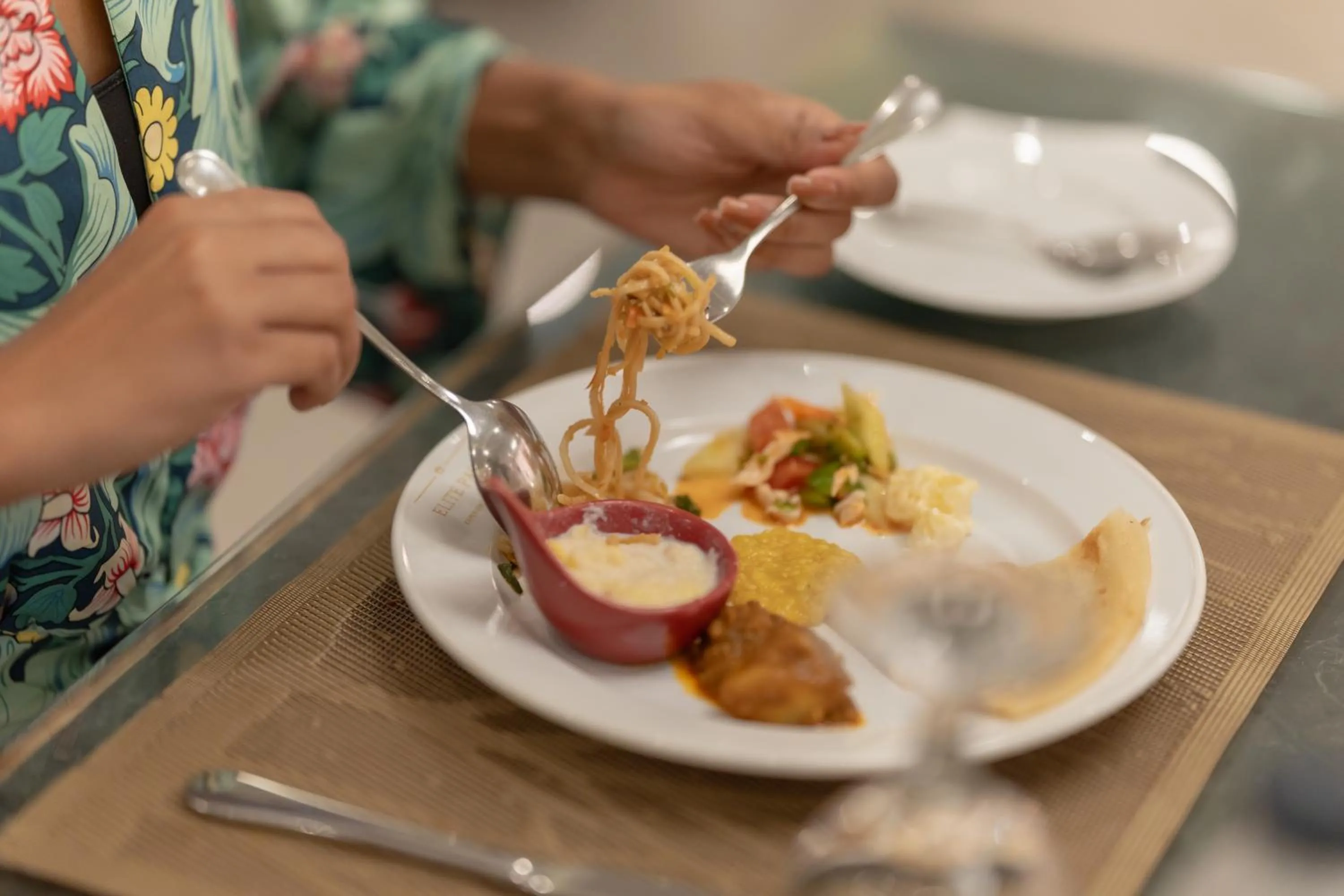 Breakfast in Hotel Elite Palace