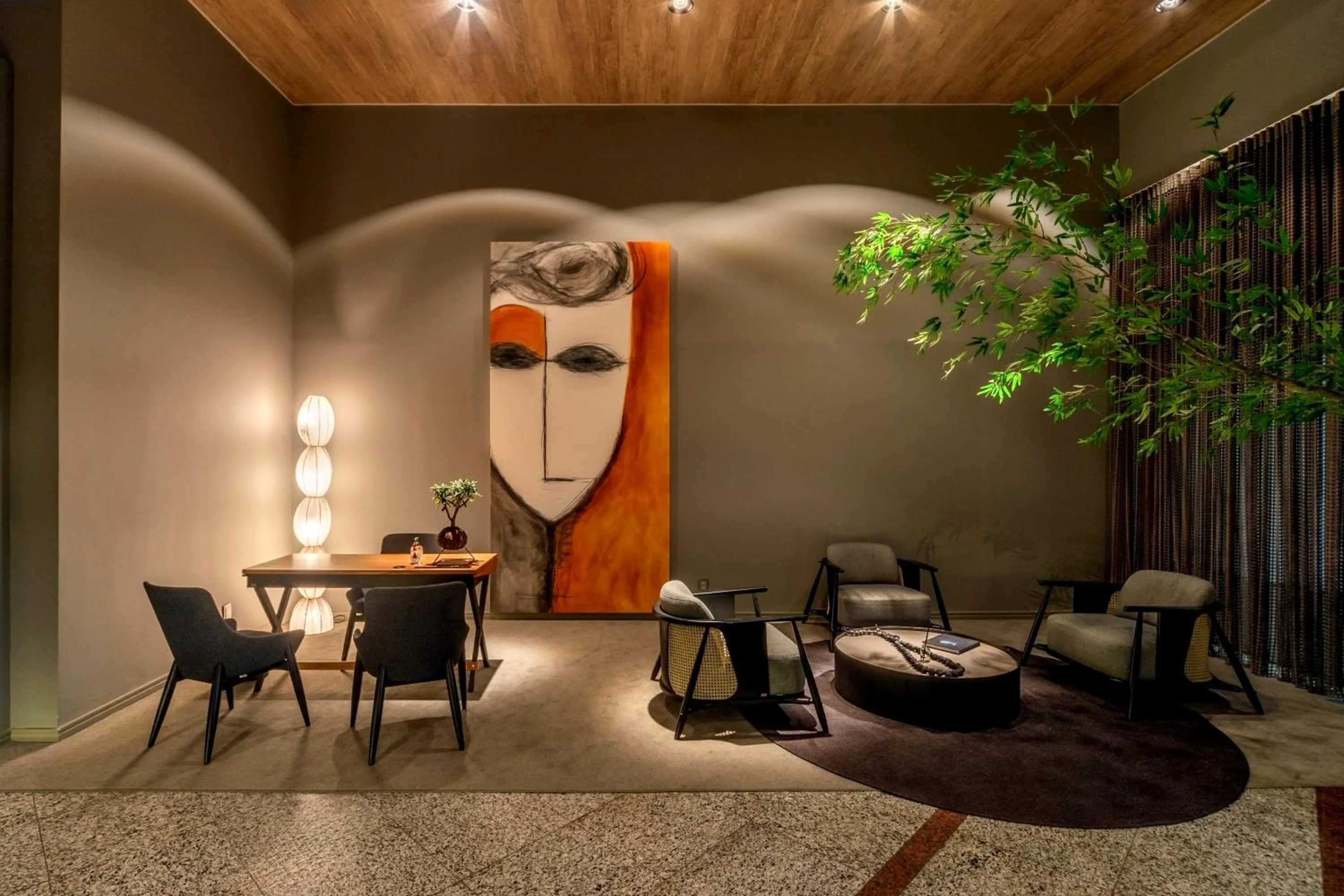 Living room in Laghetto Stilo São Paulo