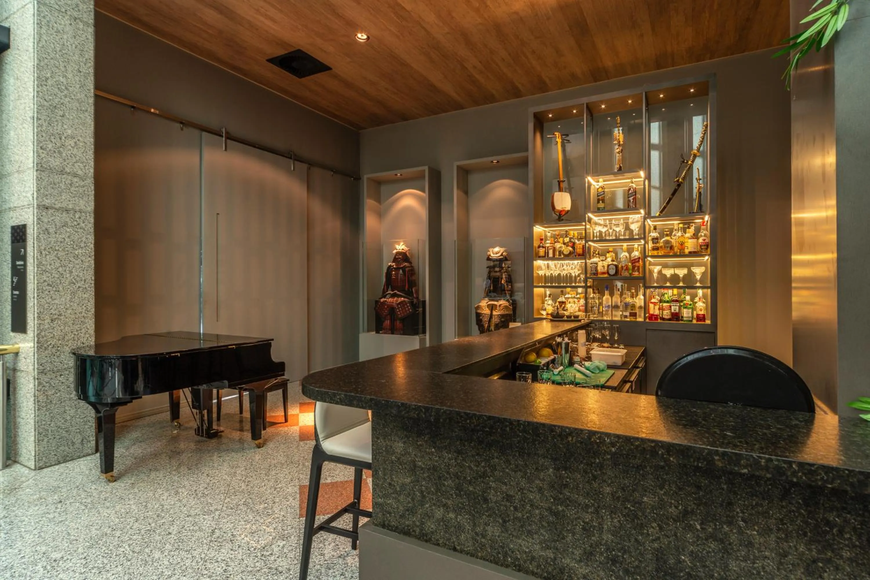 Lounge or bar in Laghetto Stilo São Paulo