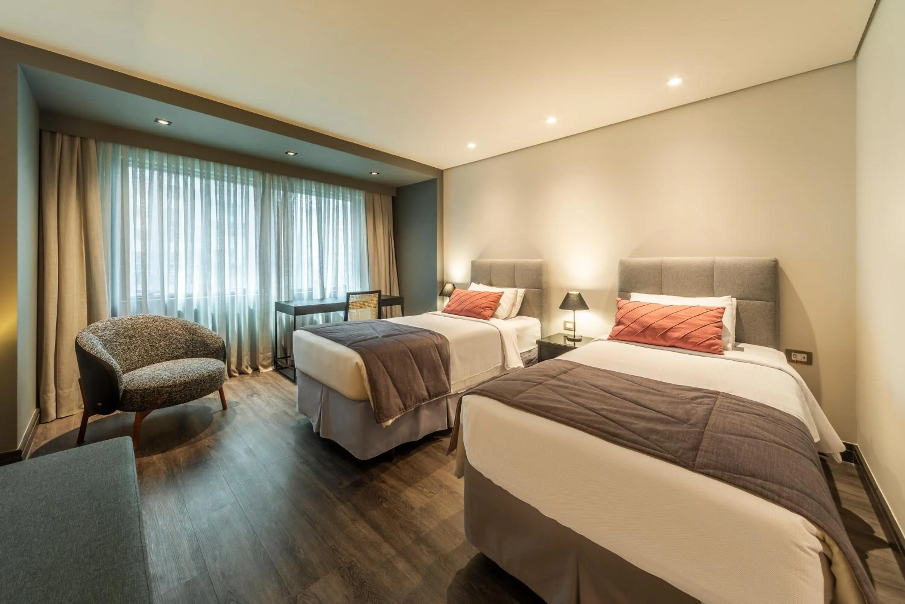 Bedroom, Bed in Laghetto Stilo São Paulo