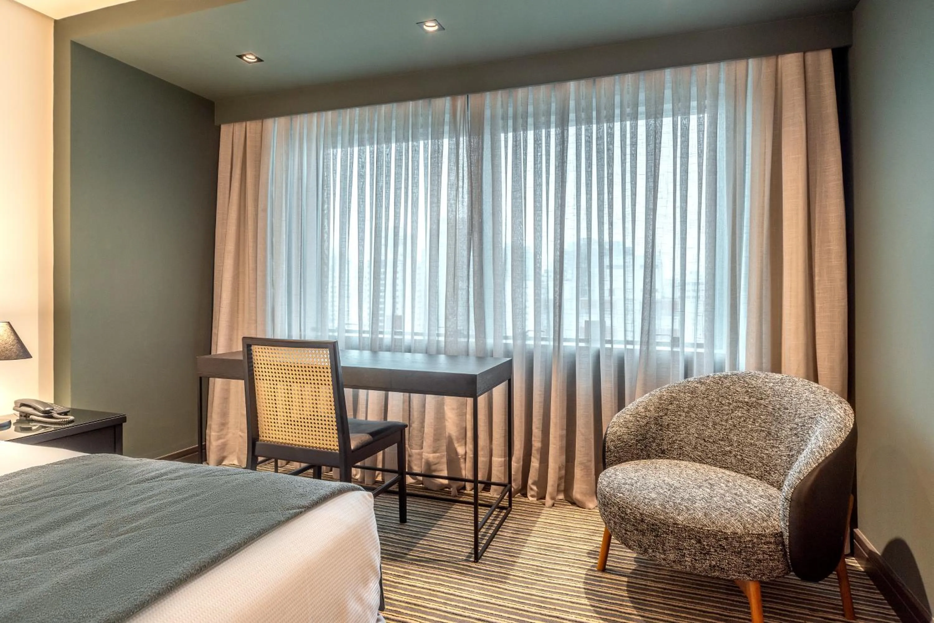 Bedroom, Bed in Laghetto Stilo São Paulo