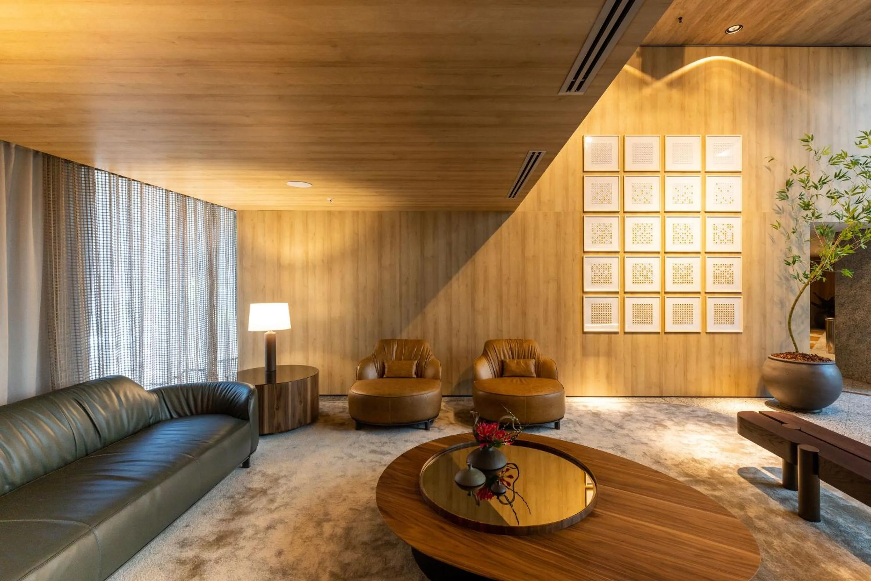 Living room in Laghetto Stilo São Paulo