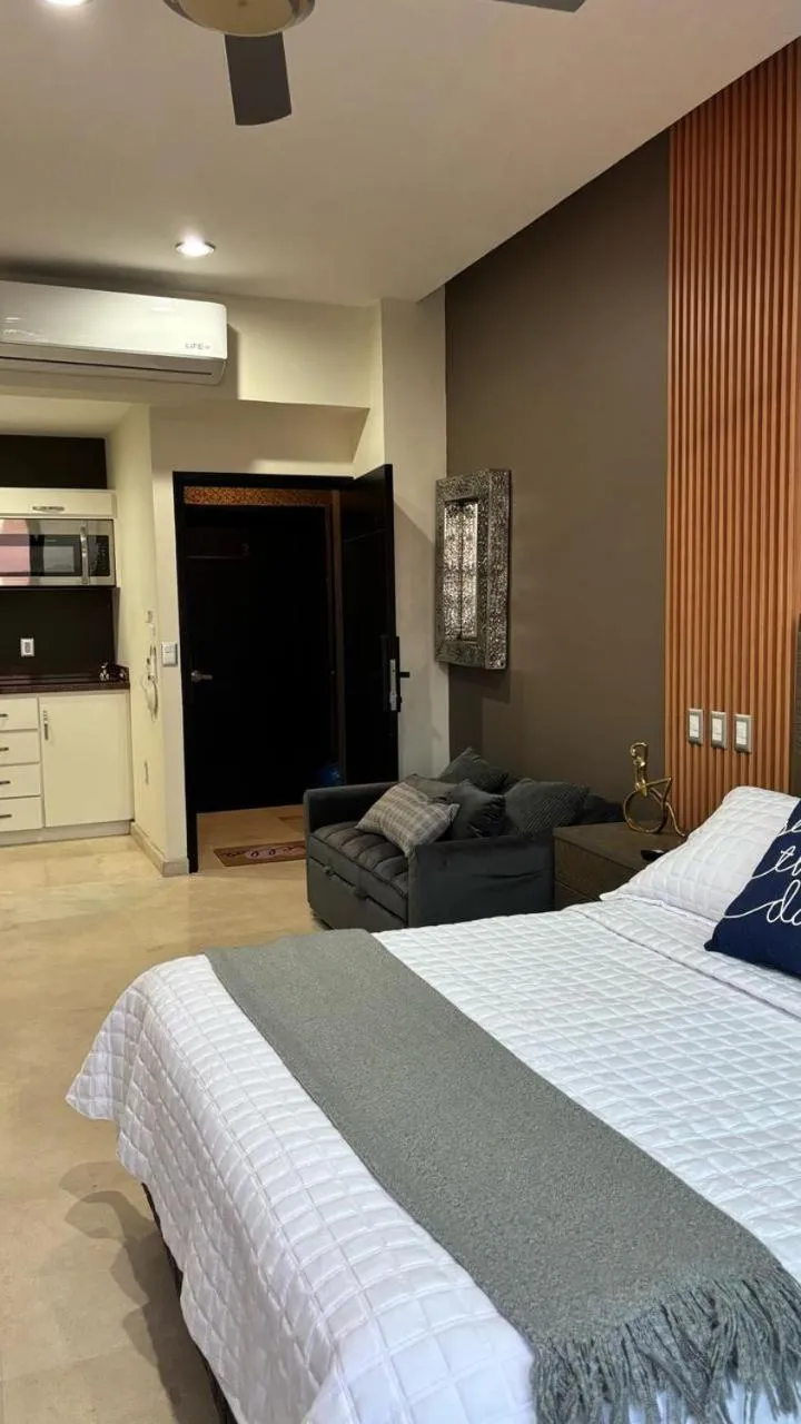 Bed in Hotel Tramonto Mazatlan