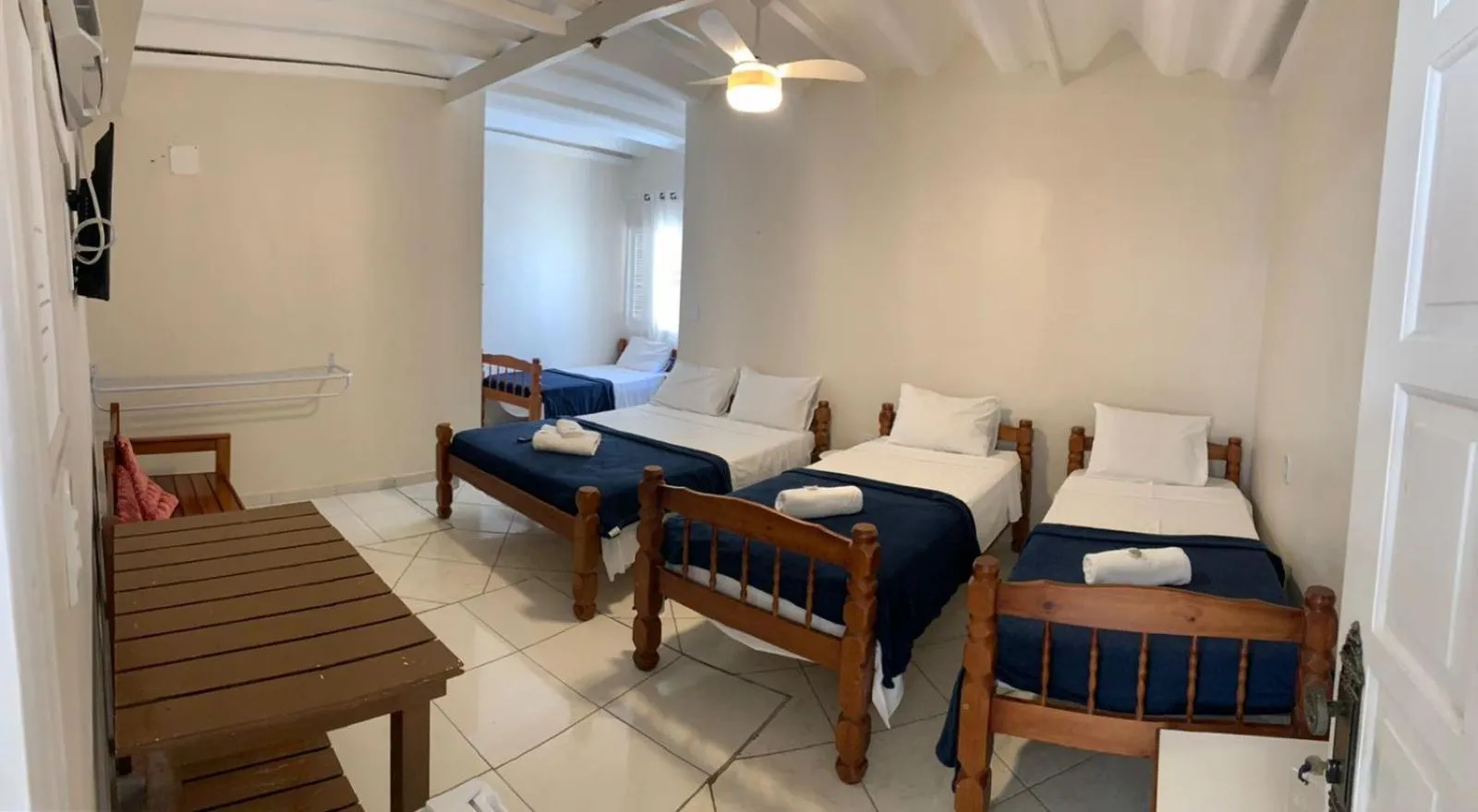 Bed in Pousada EntreMares -Centro-