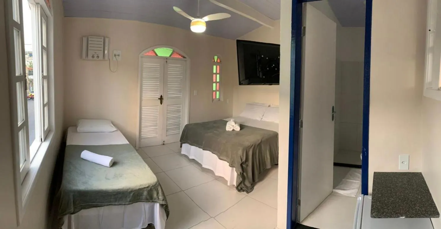 Bedroom, Bed in Pousada EntreMares -Centro-