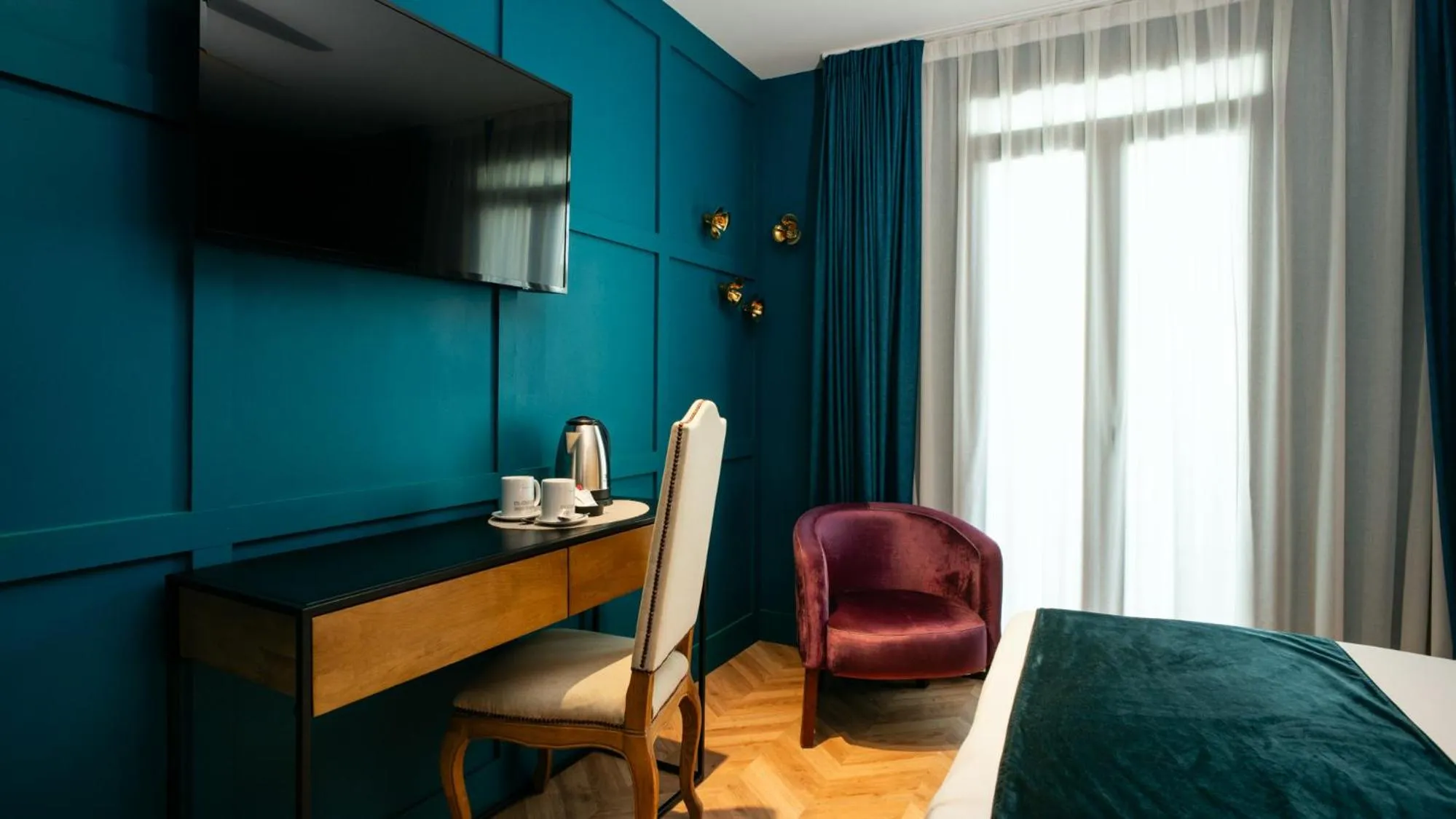 Bed in Hotel Ramblas Internacional