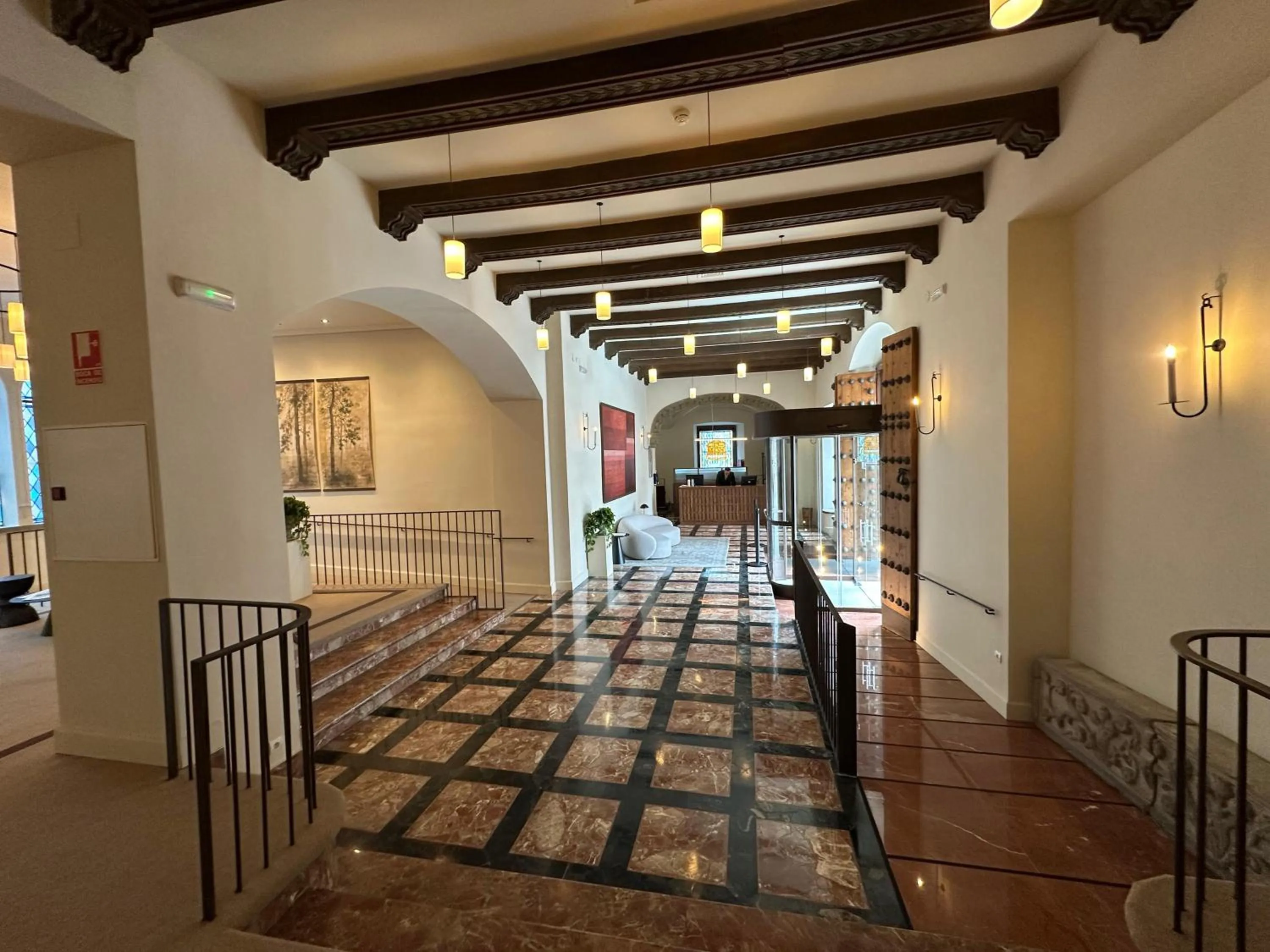 Lobby or reception in Palacio Valderrabanos