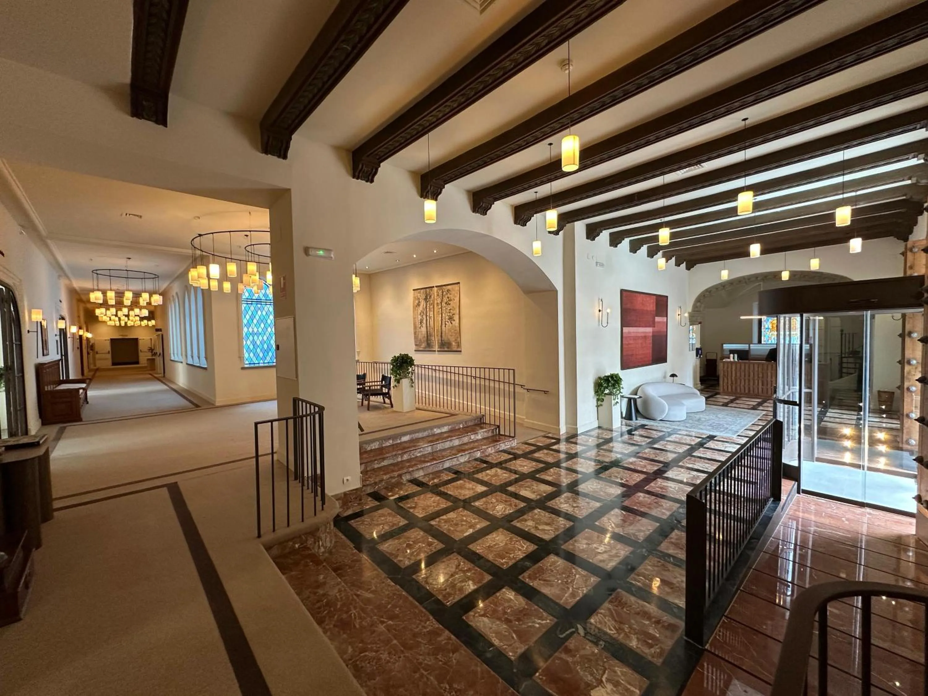 Lobby or reception in Palacio Valderrabanos