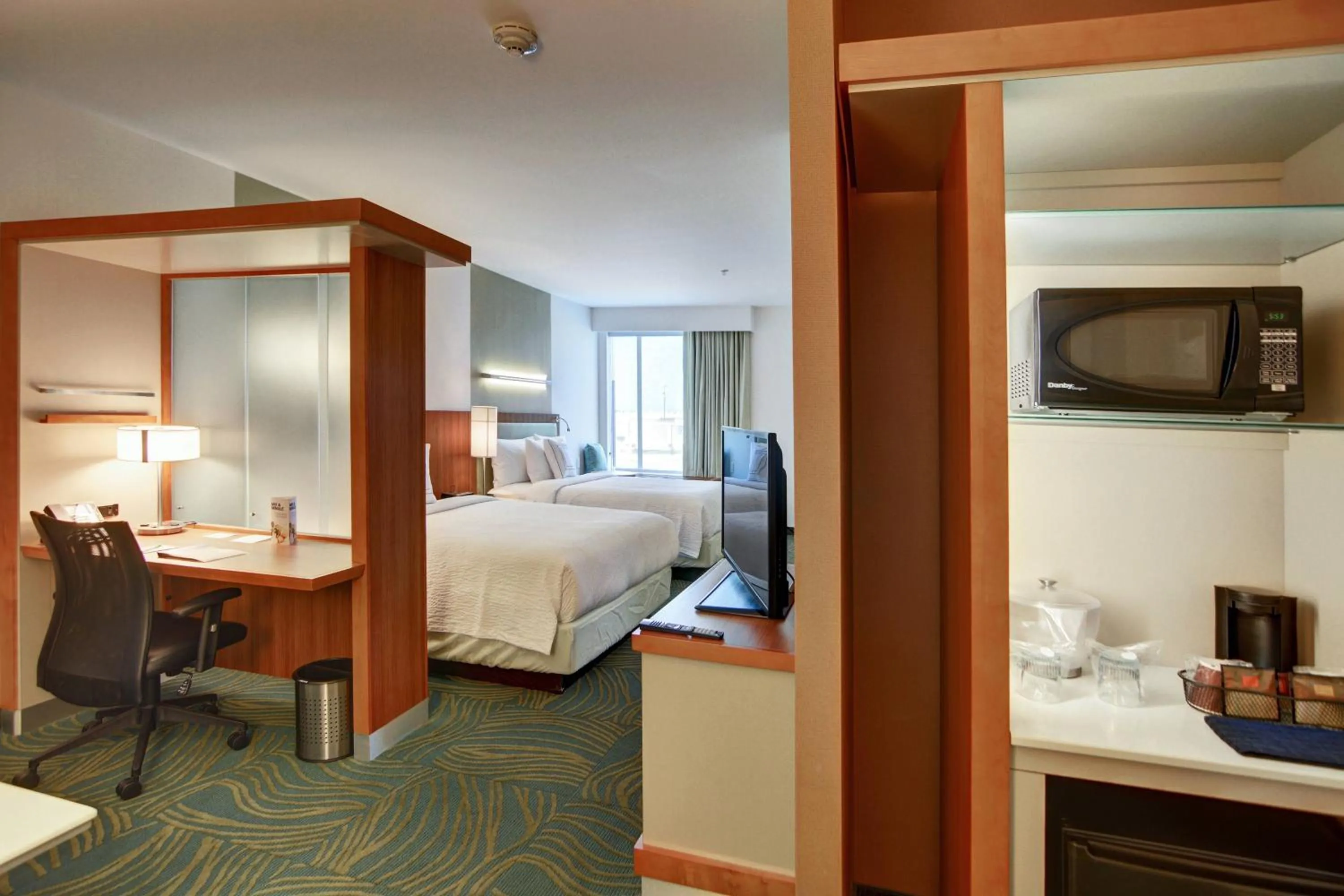 Photo of the whole room, Bed in SpringHill Suites by Marriott Dallas Plano/Frisco