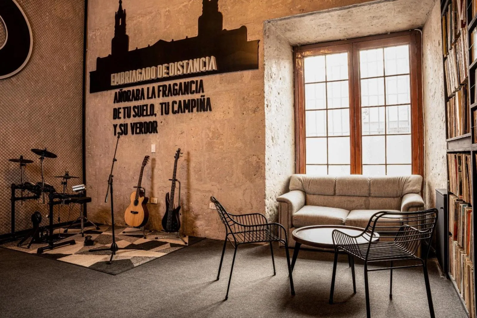 Living room in QASA Arequipa by NOMAD