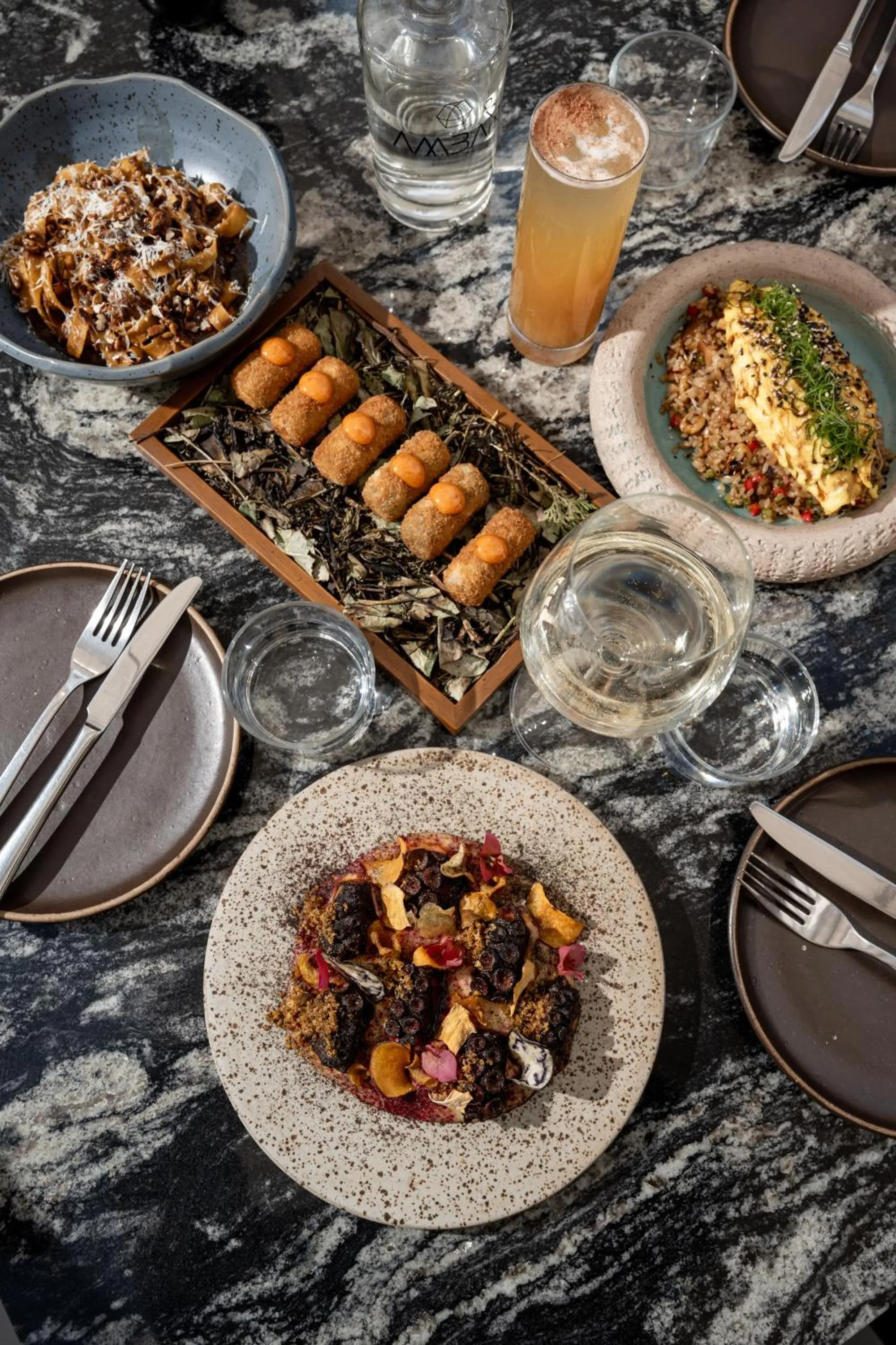 Food and drinks in QASA Arequipa by NOMAD