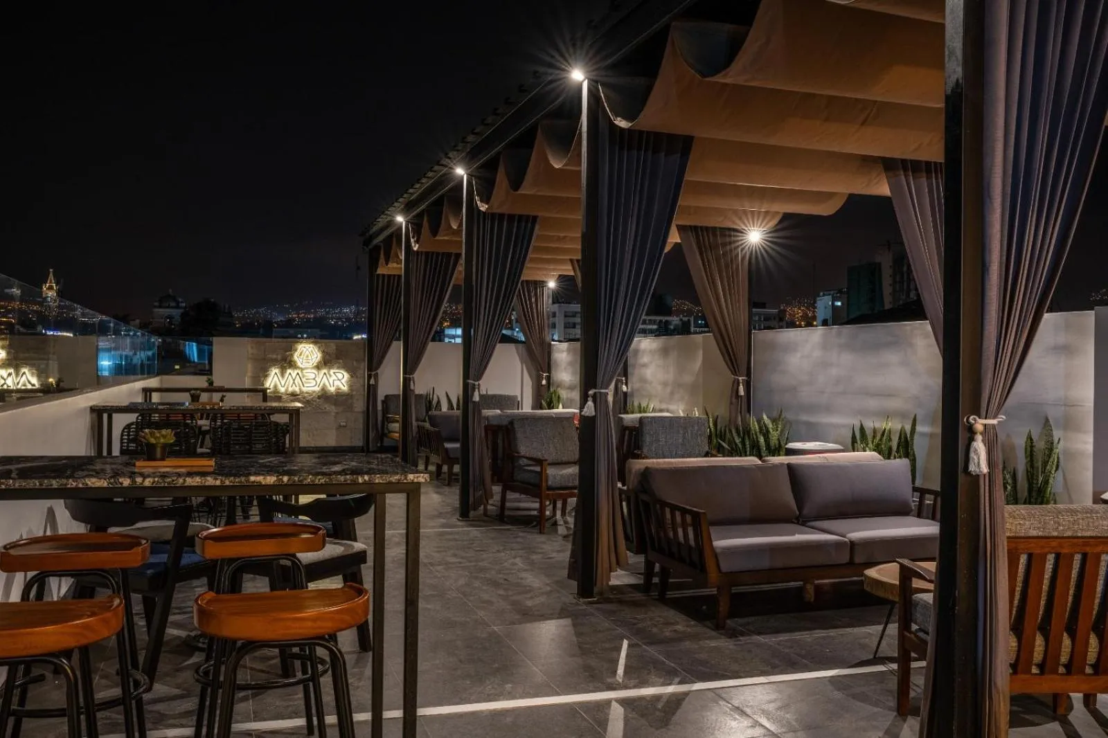 Balcony/Terrace in QASA Arequipa by NOMAD