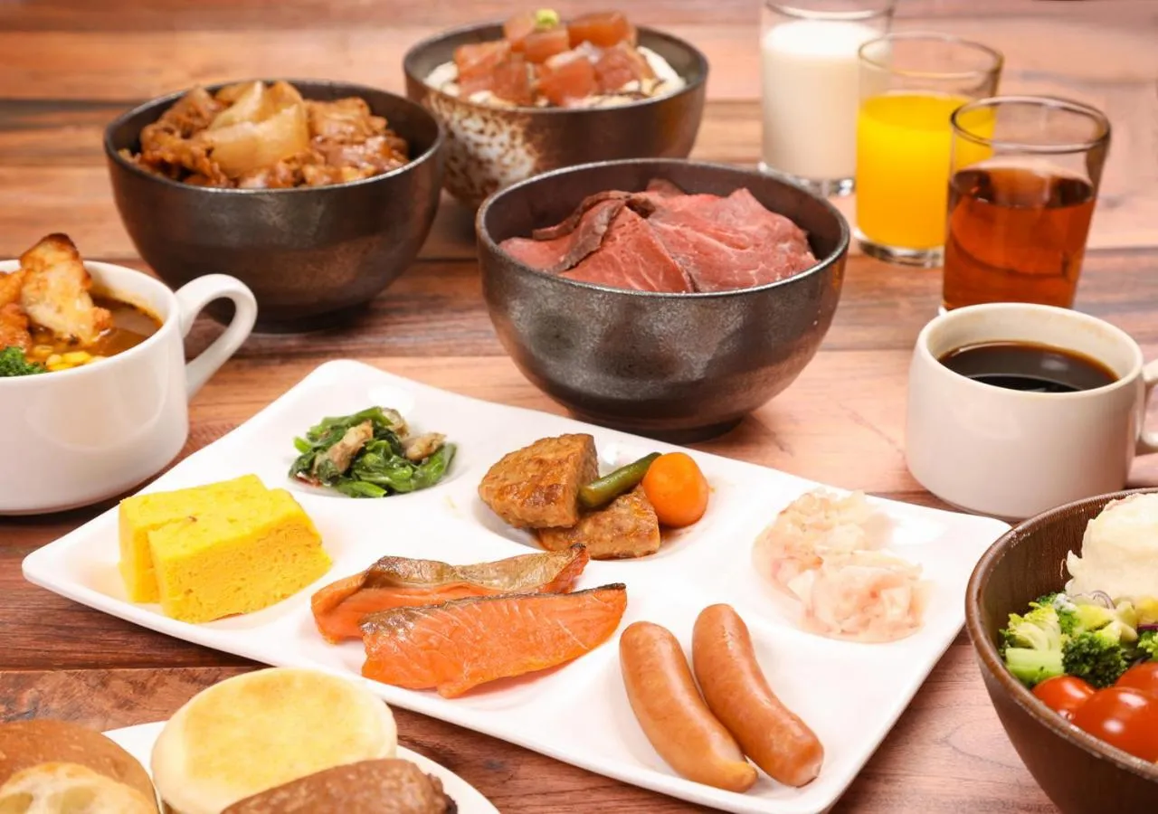 Breakfast in APA Hotel TKP Sapporo Eki-Kitaguchi Excellent