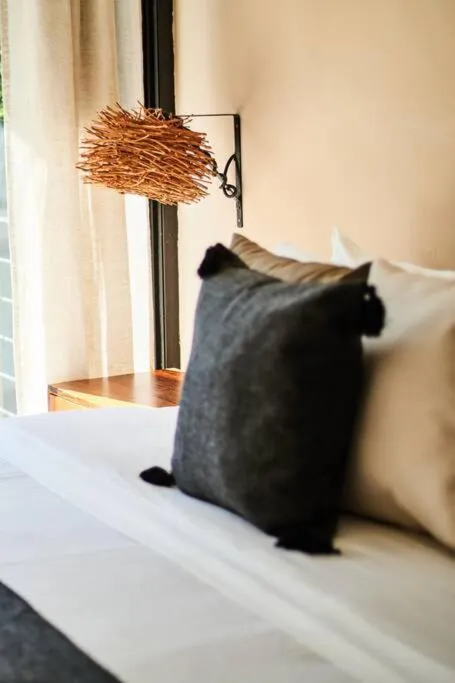 Bed in Amena Condo Tulum