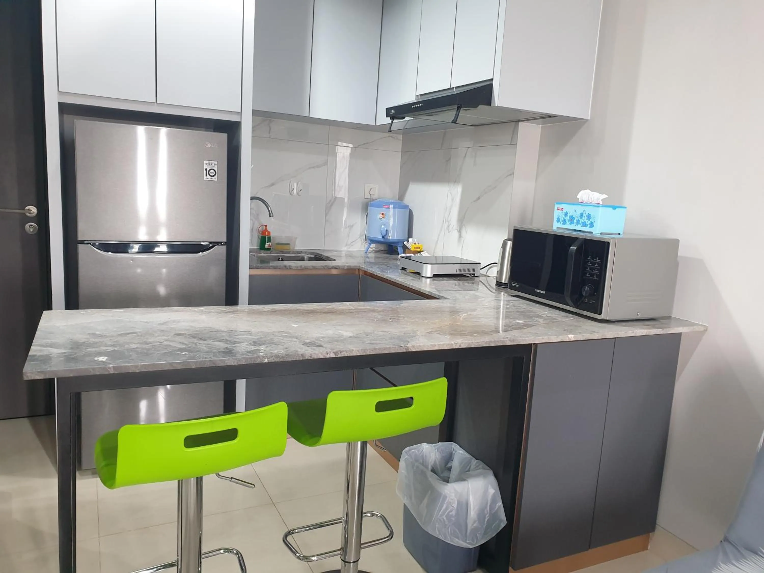 Kitchen or kitchenette in CozyHomes at One Residence Batam