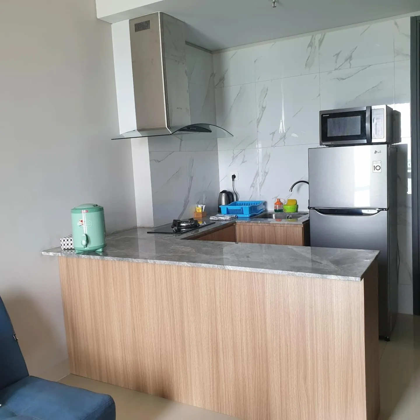 Kitchen or kitchenette in CozyHomes at One Residence Batam