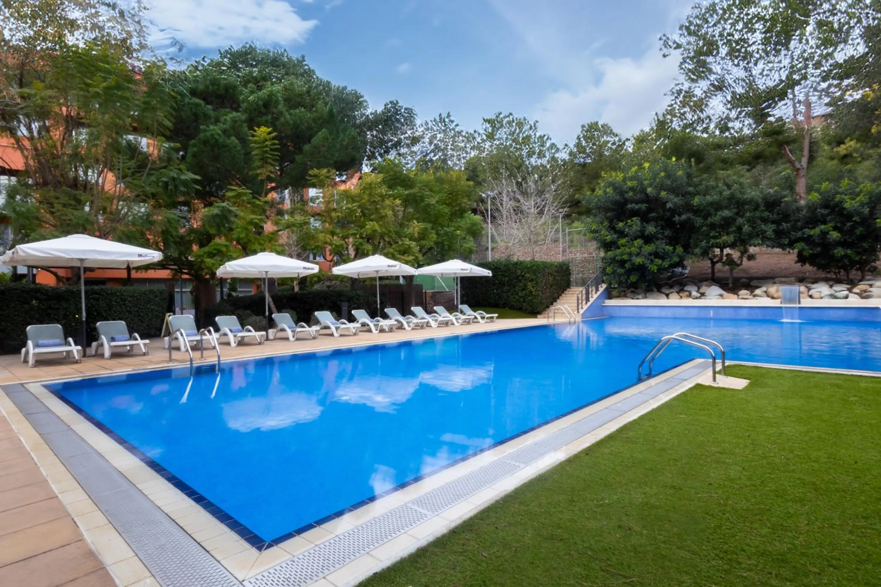 Swimming pool in Abba Garden