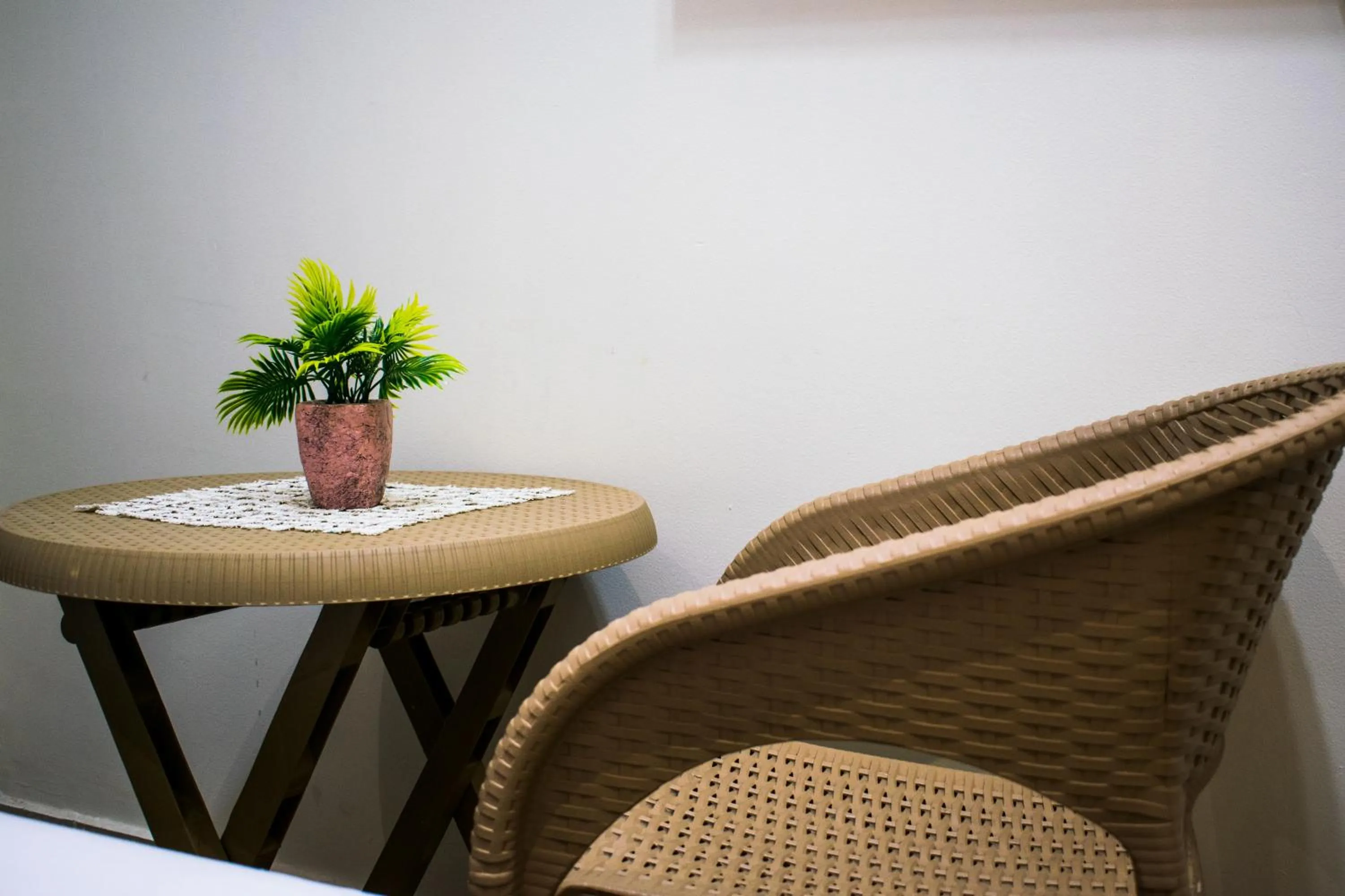Seating area in Crown Hotel