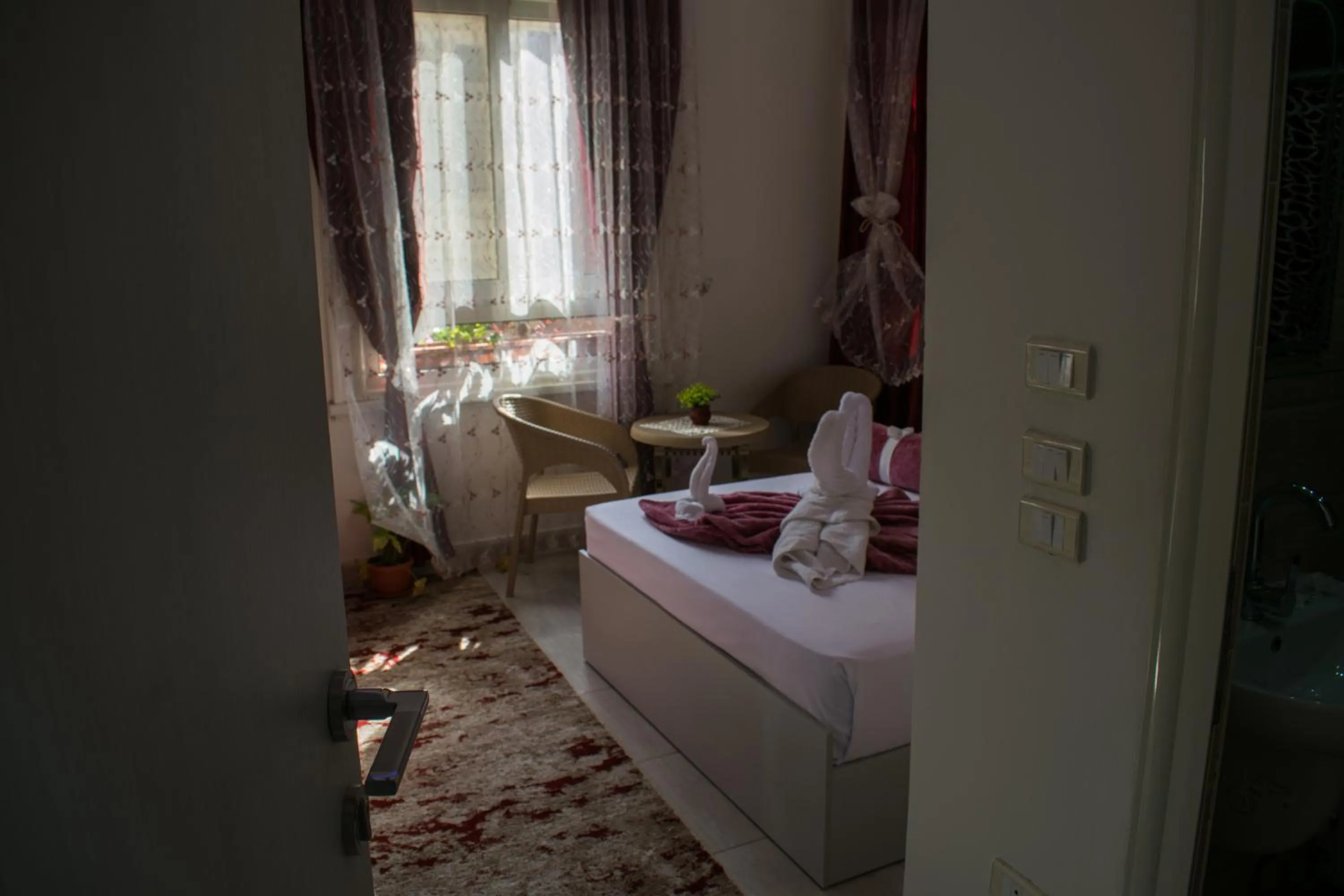 Photo of the whole room, Bed in Crown Hotel